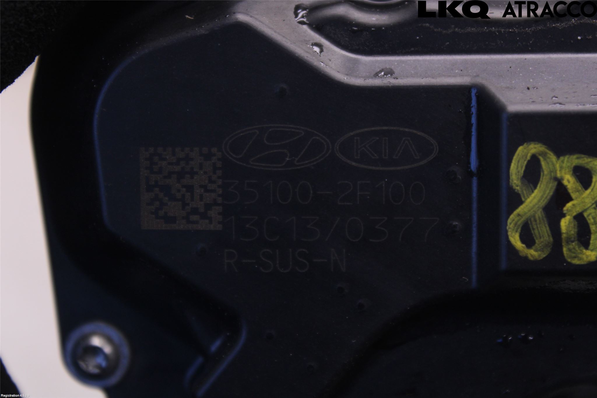 Kia SPORTAGE (SL) 11-15 Injspjällhus