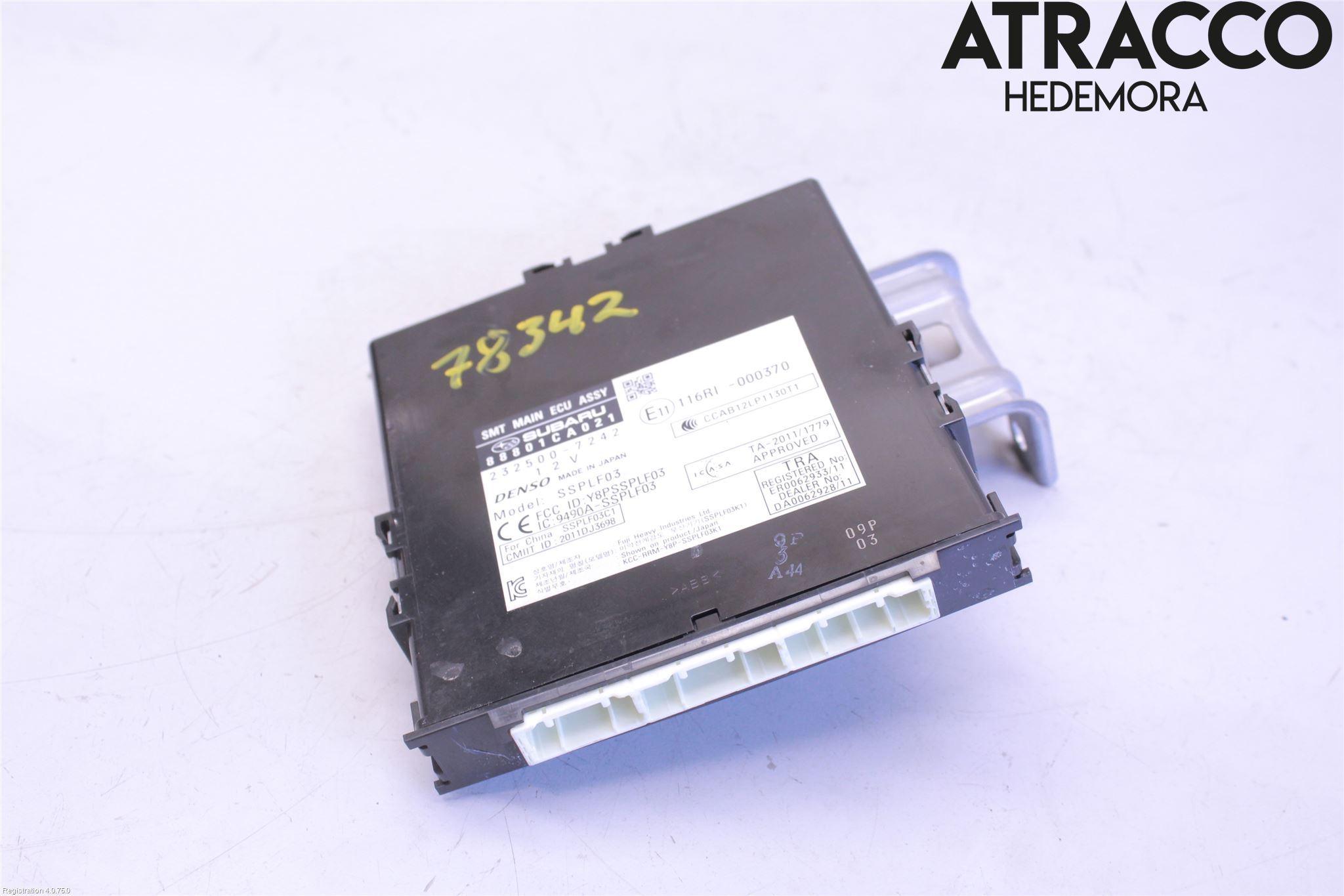 Toyota GT86 12- Styrenhet Växellåda