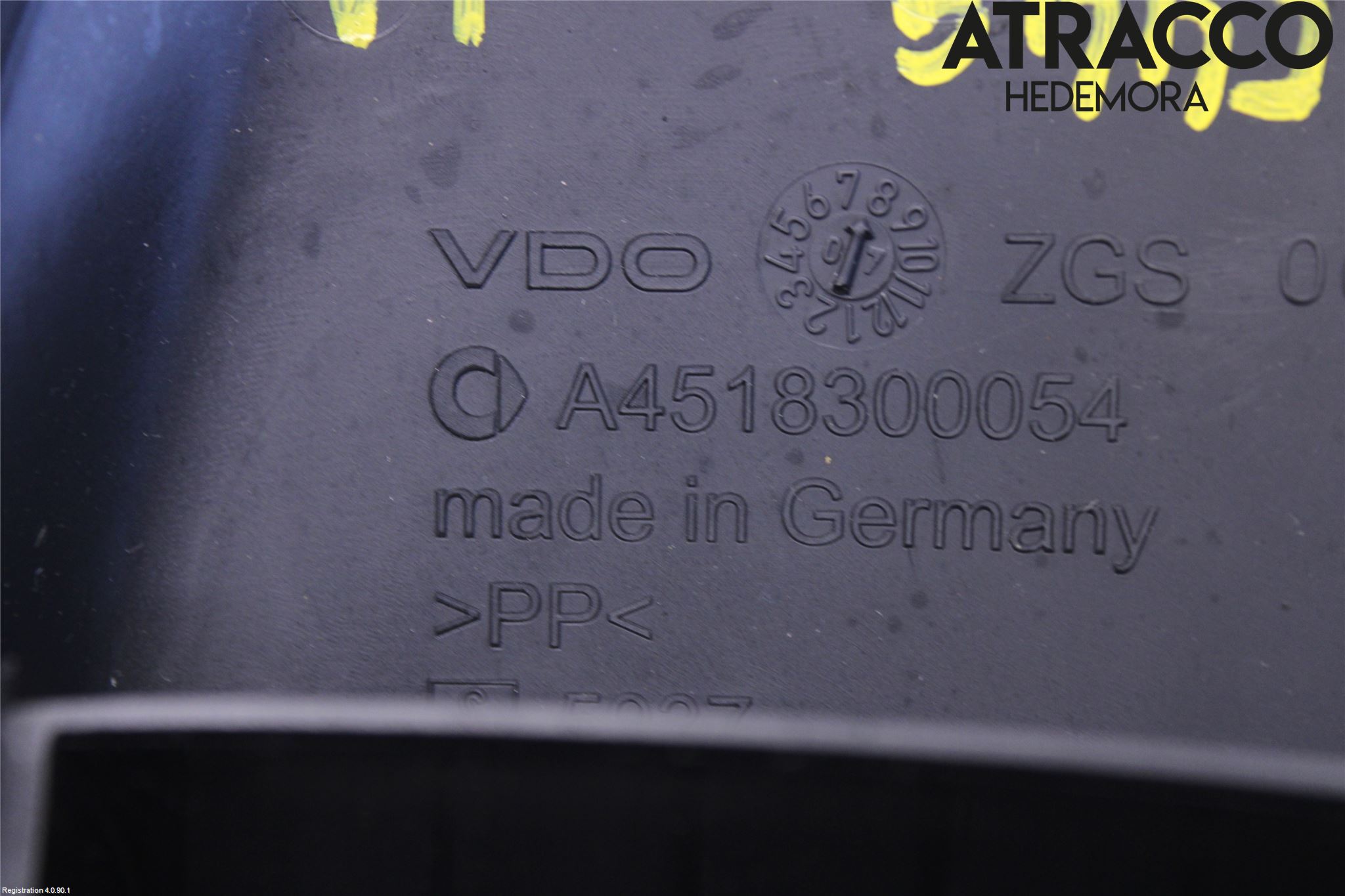 Smart FORTWO I 99-07 Defrosterkanal-Munstycke