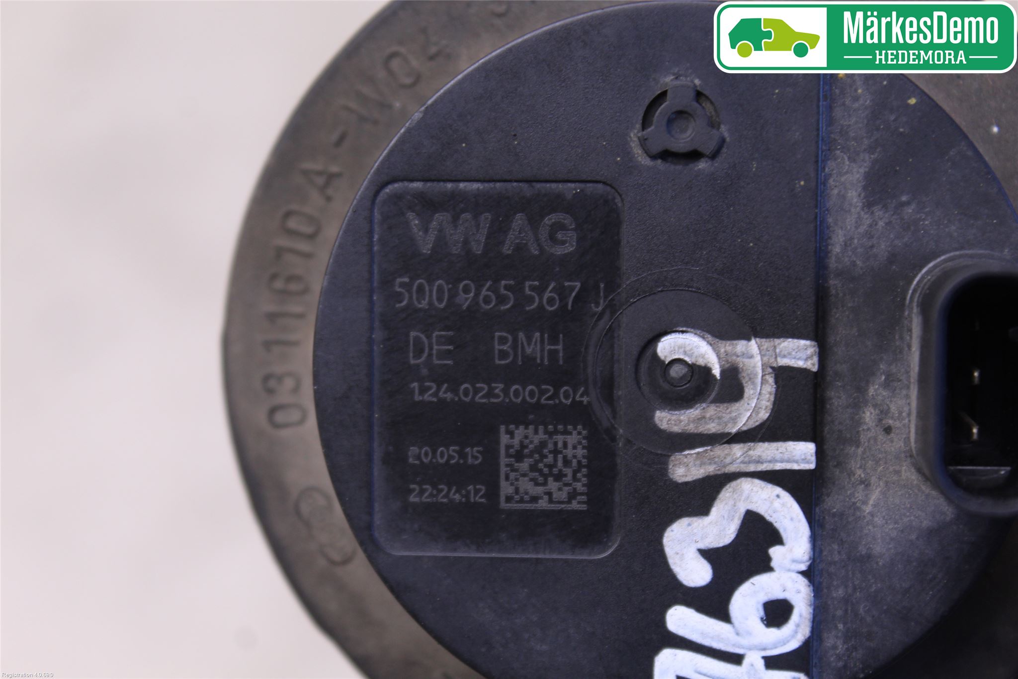 Volkswagen VW PASSAT 15-19 Värme Cirkulationspump