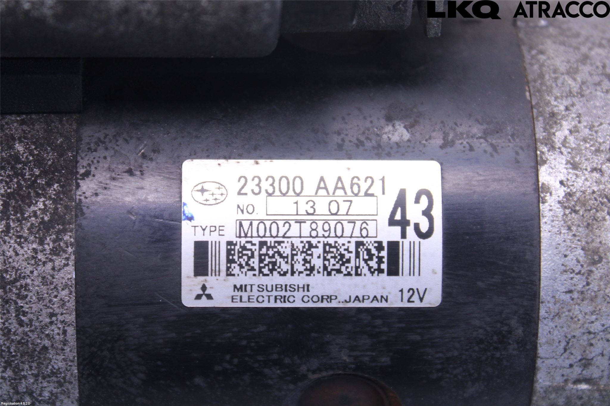 Subaru OUTBACK 10-15 Startmotor Diesel