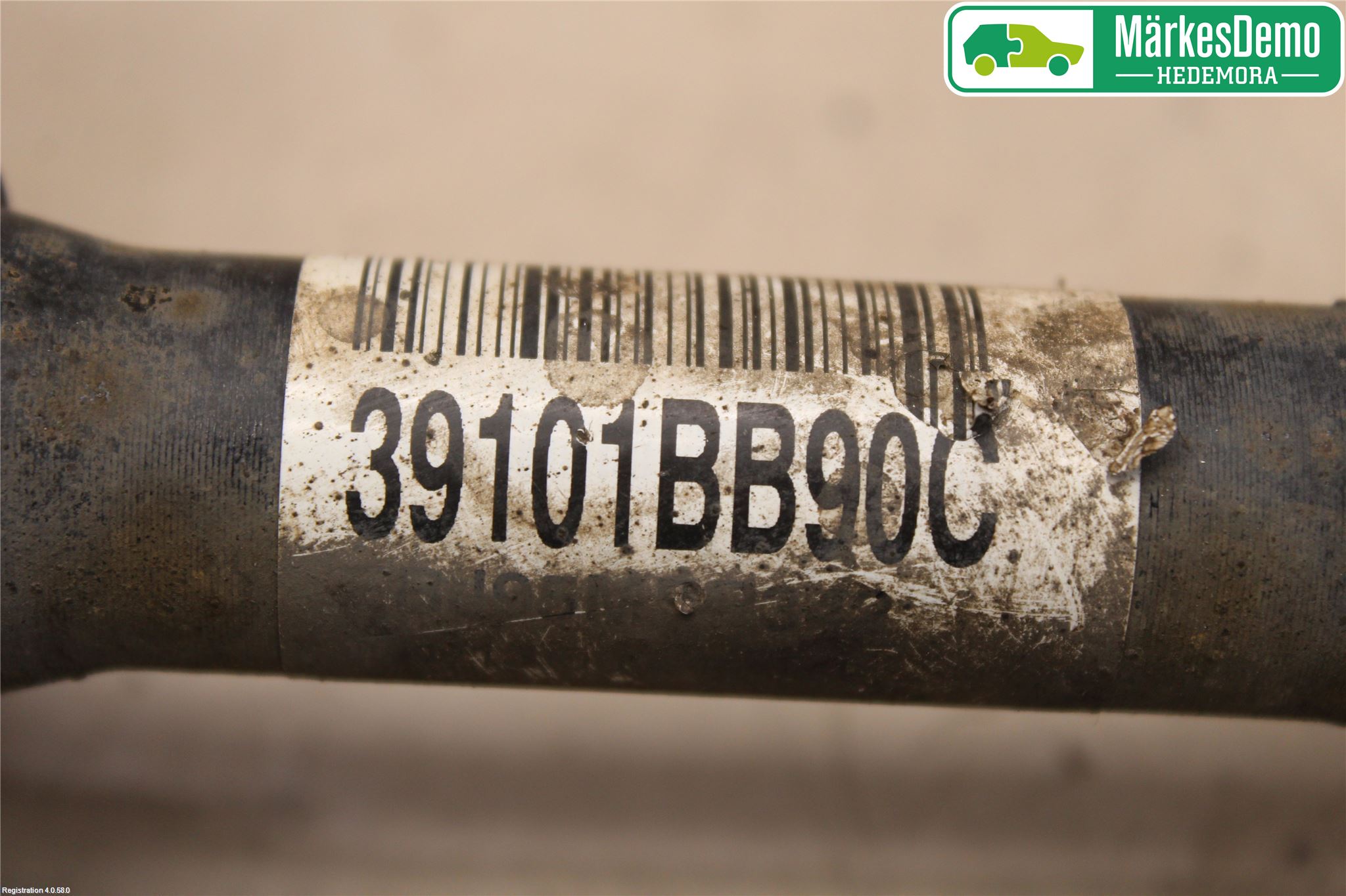 Nissan QASHQAI 10-14 Drivaxel Fram Vänster