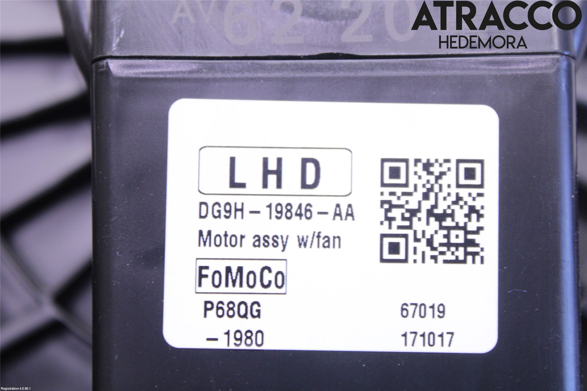 Ford MONDEO 15-22 Ac Värmefläkt