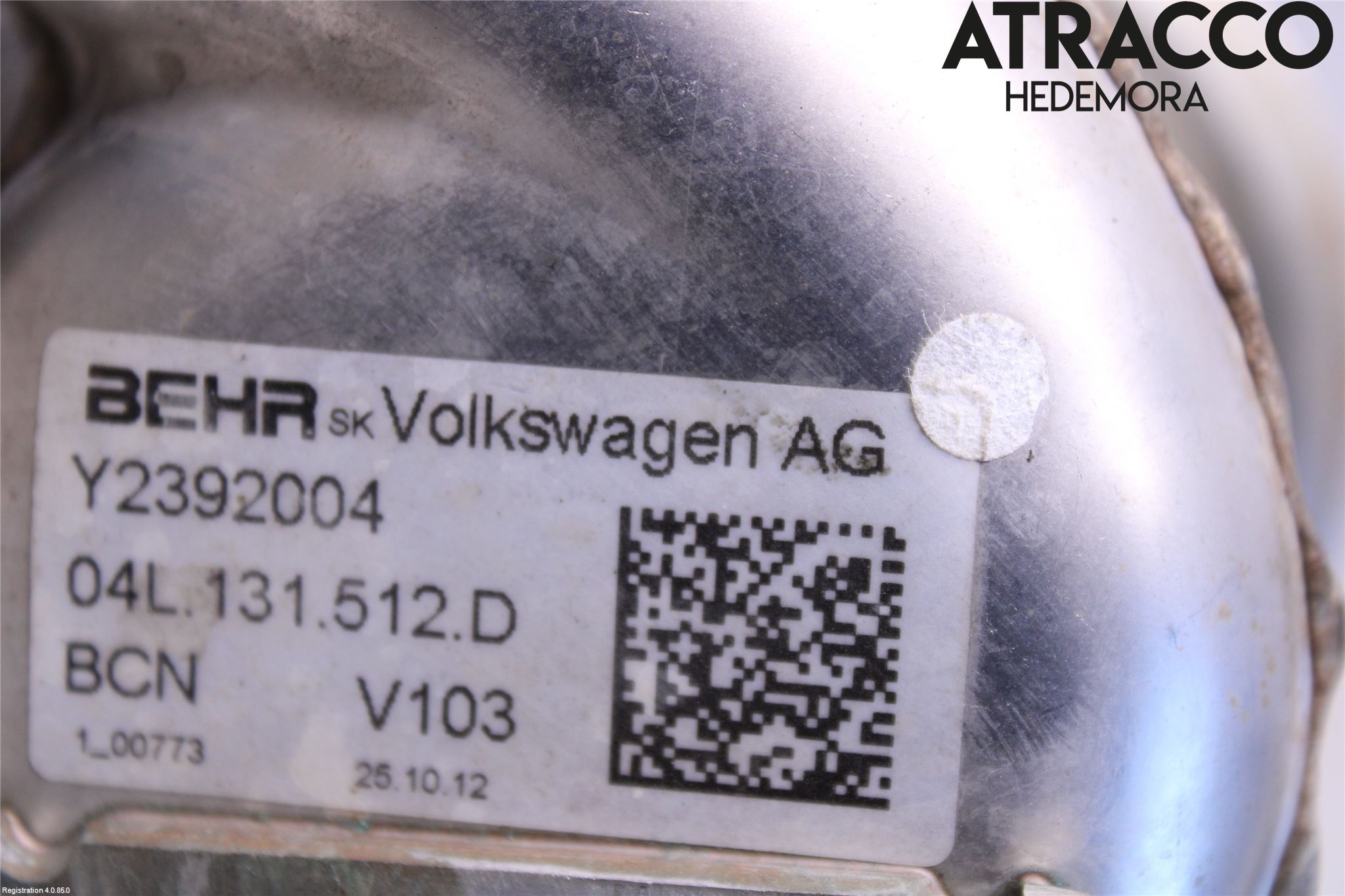 Volkswagen VW GOLF / E-GOLF VII 13-20 Avgaskylare