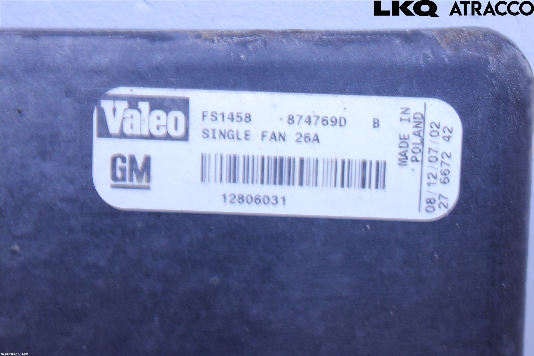 Saab 9-3 VER2/VER3 08-15 Kylfläkt El