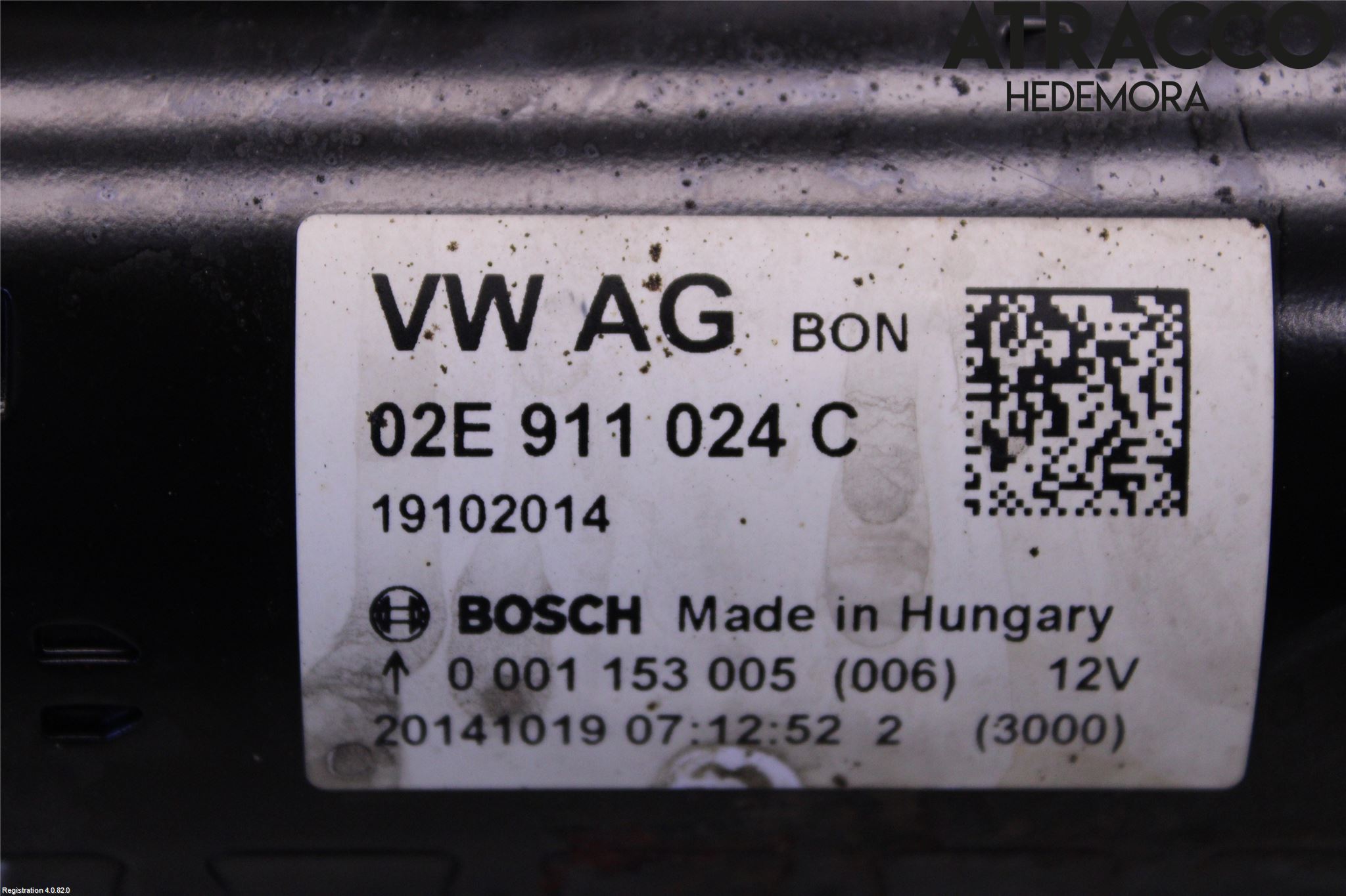 Volkswagen VW PASSAT 11-14 Startmotor Diesel