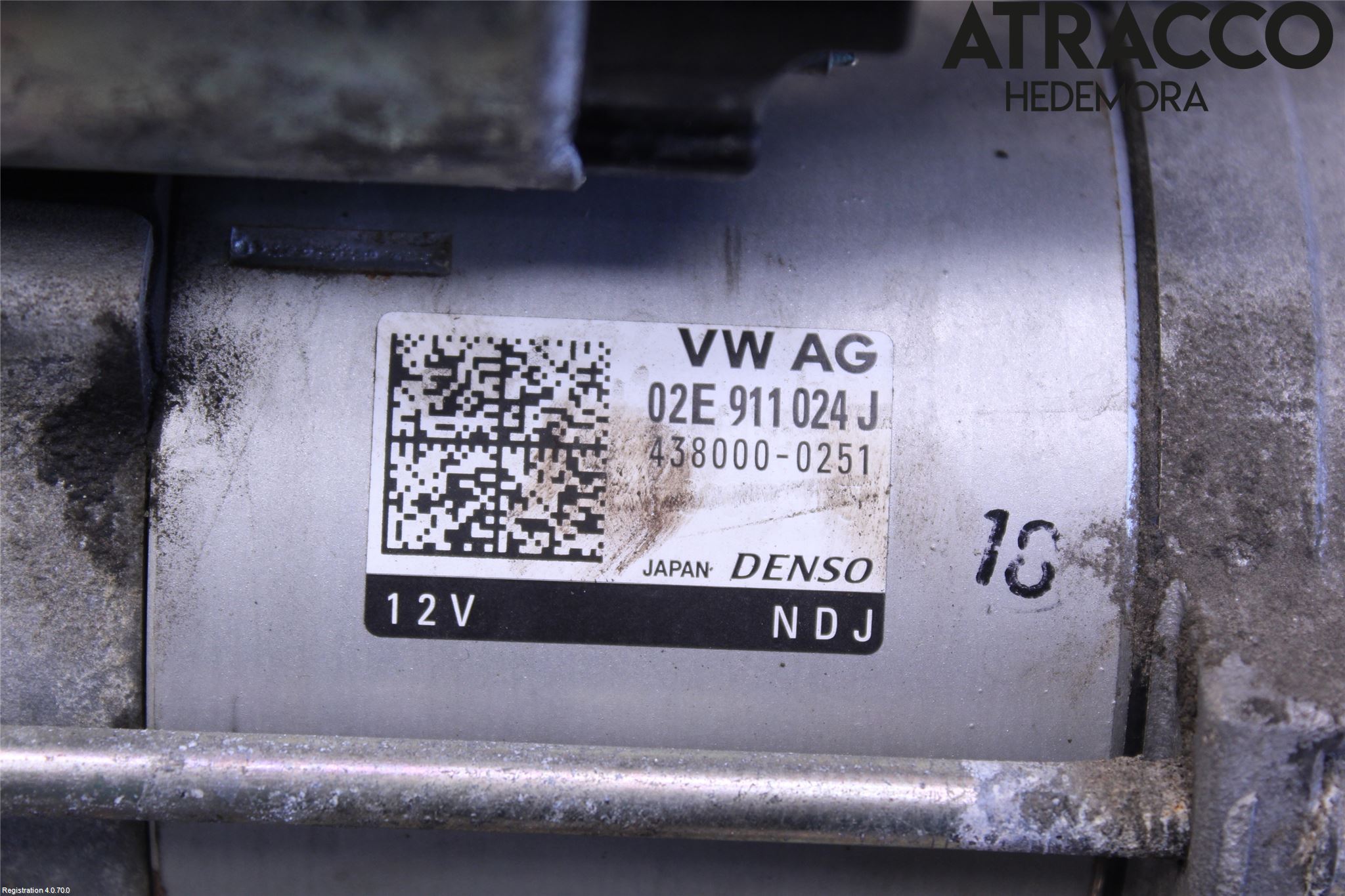 Volkswagen VW PASSAT 15-19 Startmotor Diesel