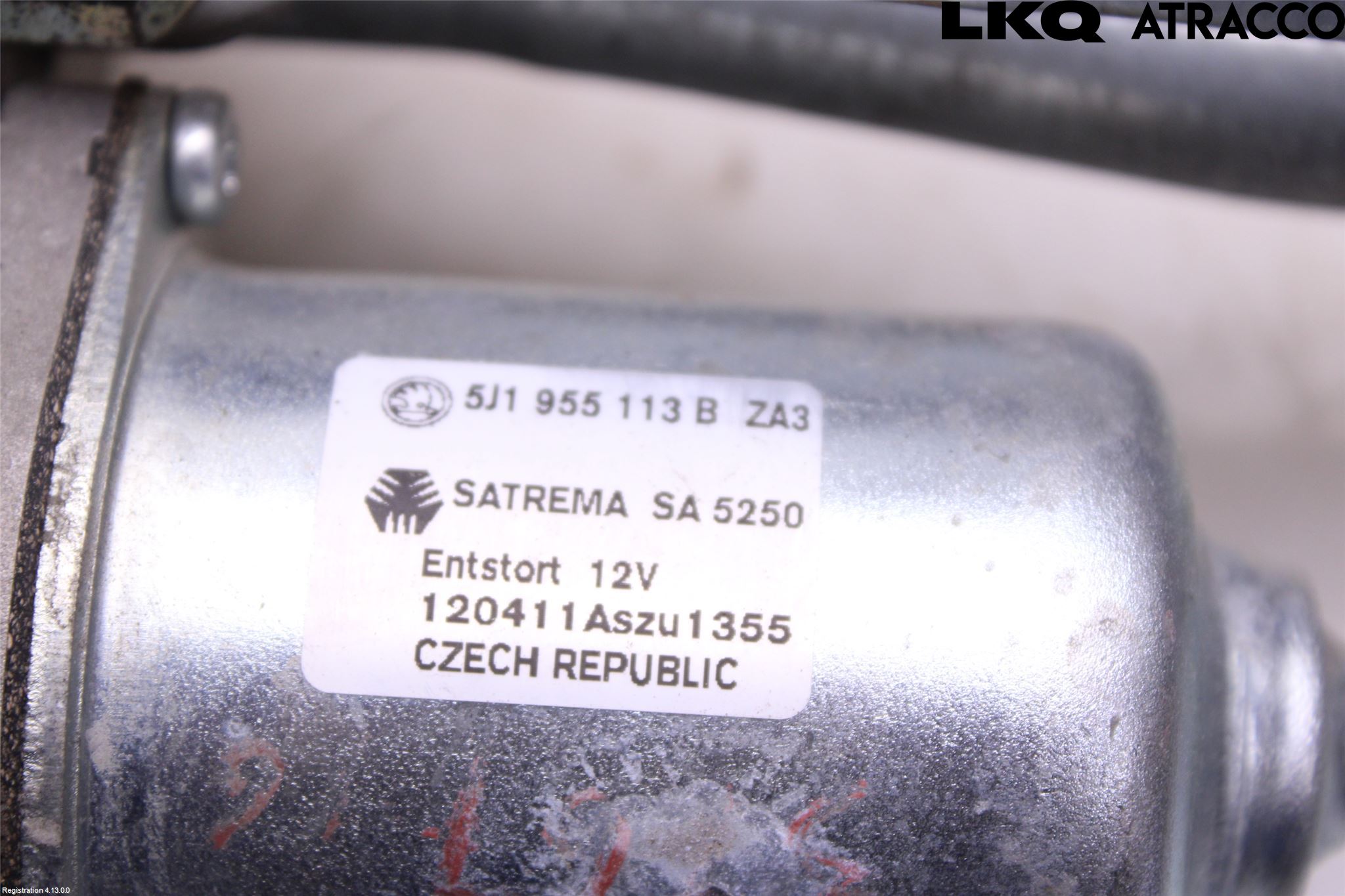 Skoda FABIA 07-14 Torkarmotor Vindruta