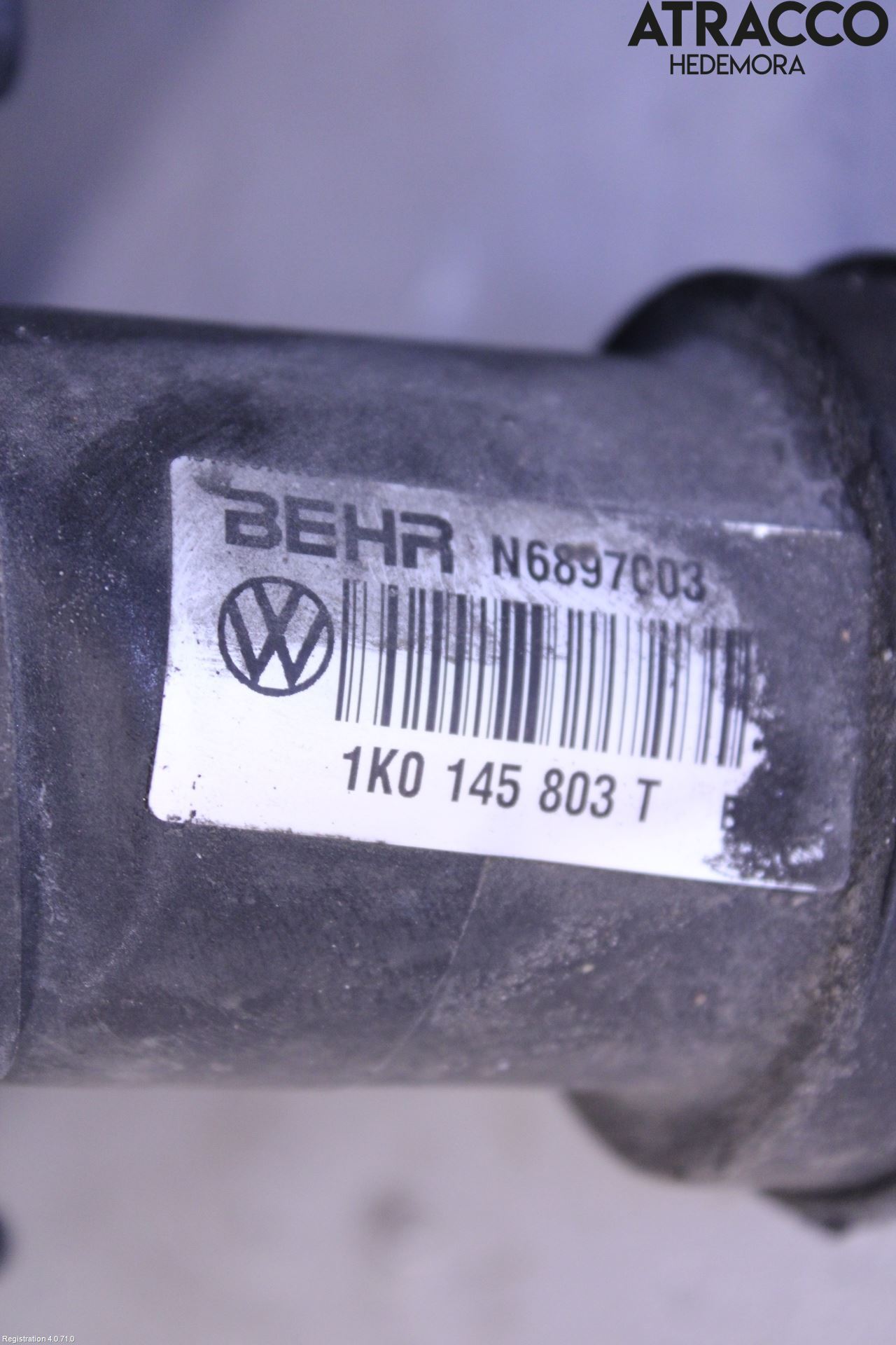 Volkswagen VW TOURAN 10-15 Laddluft-Intercooler Kyl