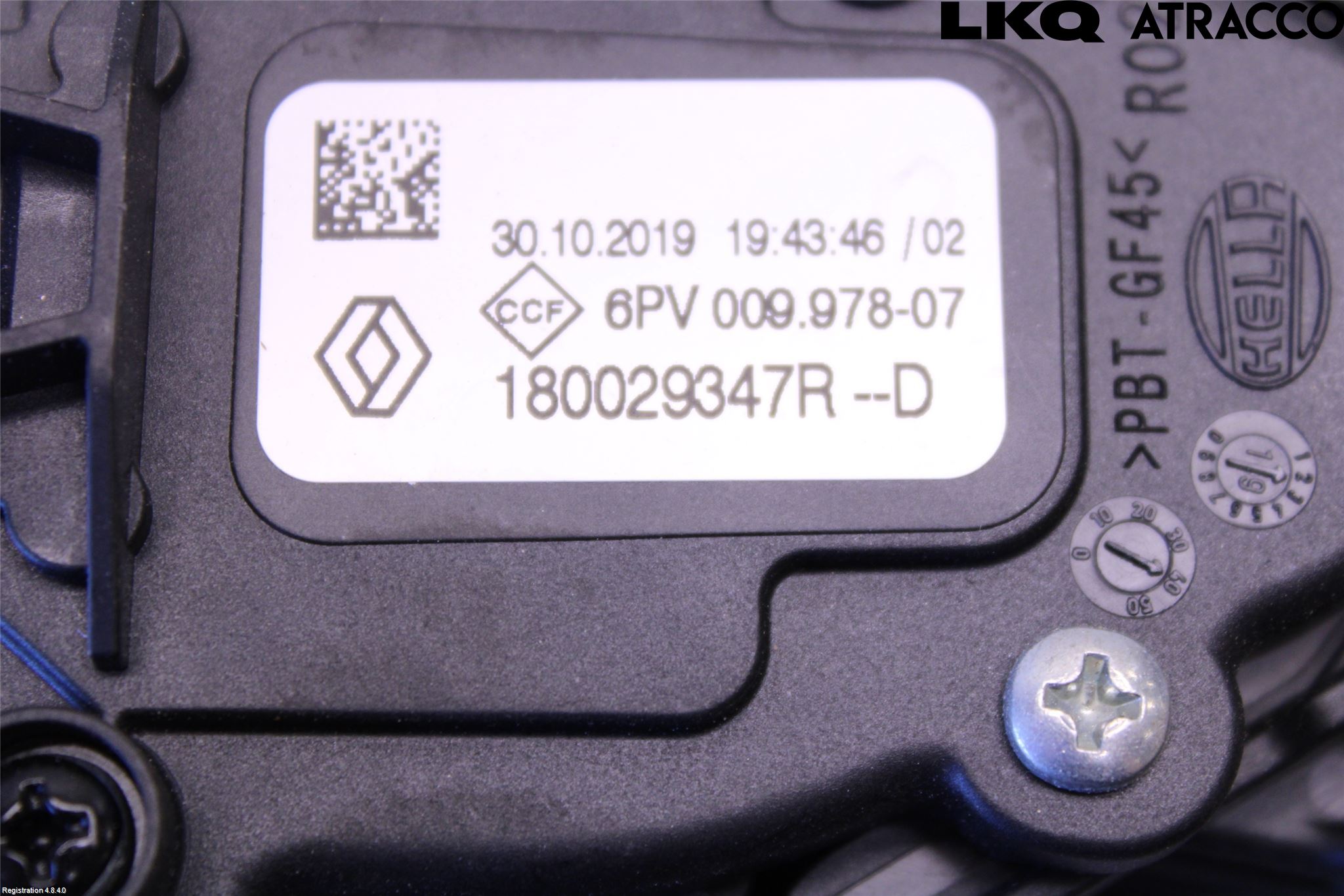 Renault CAPTUR 20-24 Gaspedal