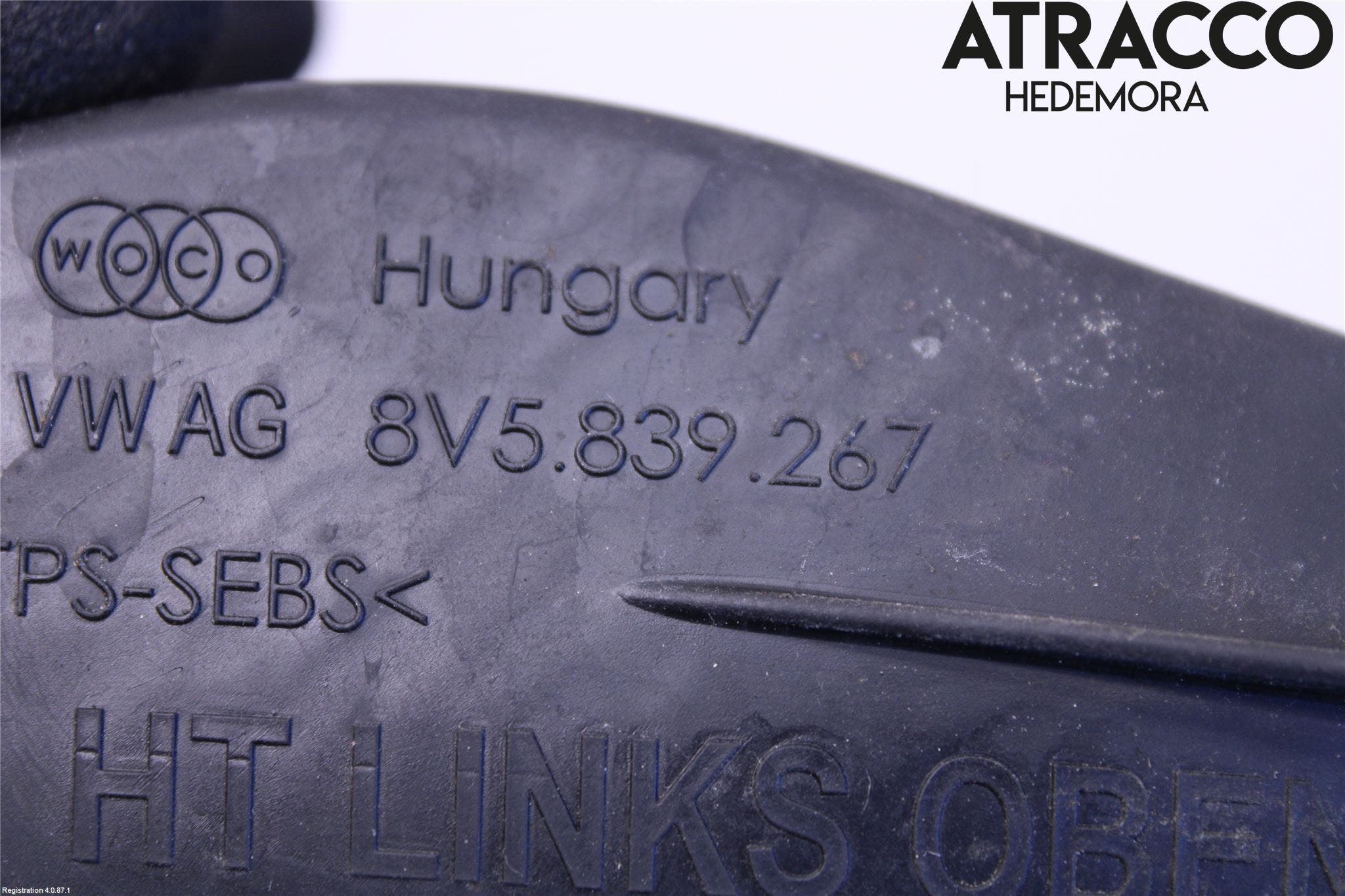 Audi A3/S3 8V 13-20 Dörrstopp