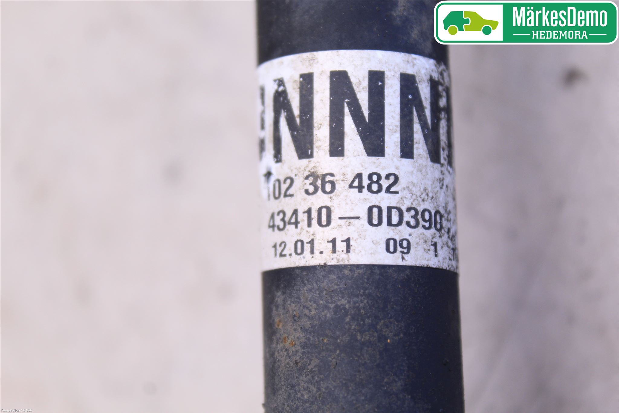 Toyota YARIS XP90 06-11 Drivaxel Fram Höger