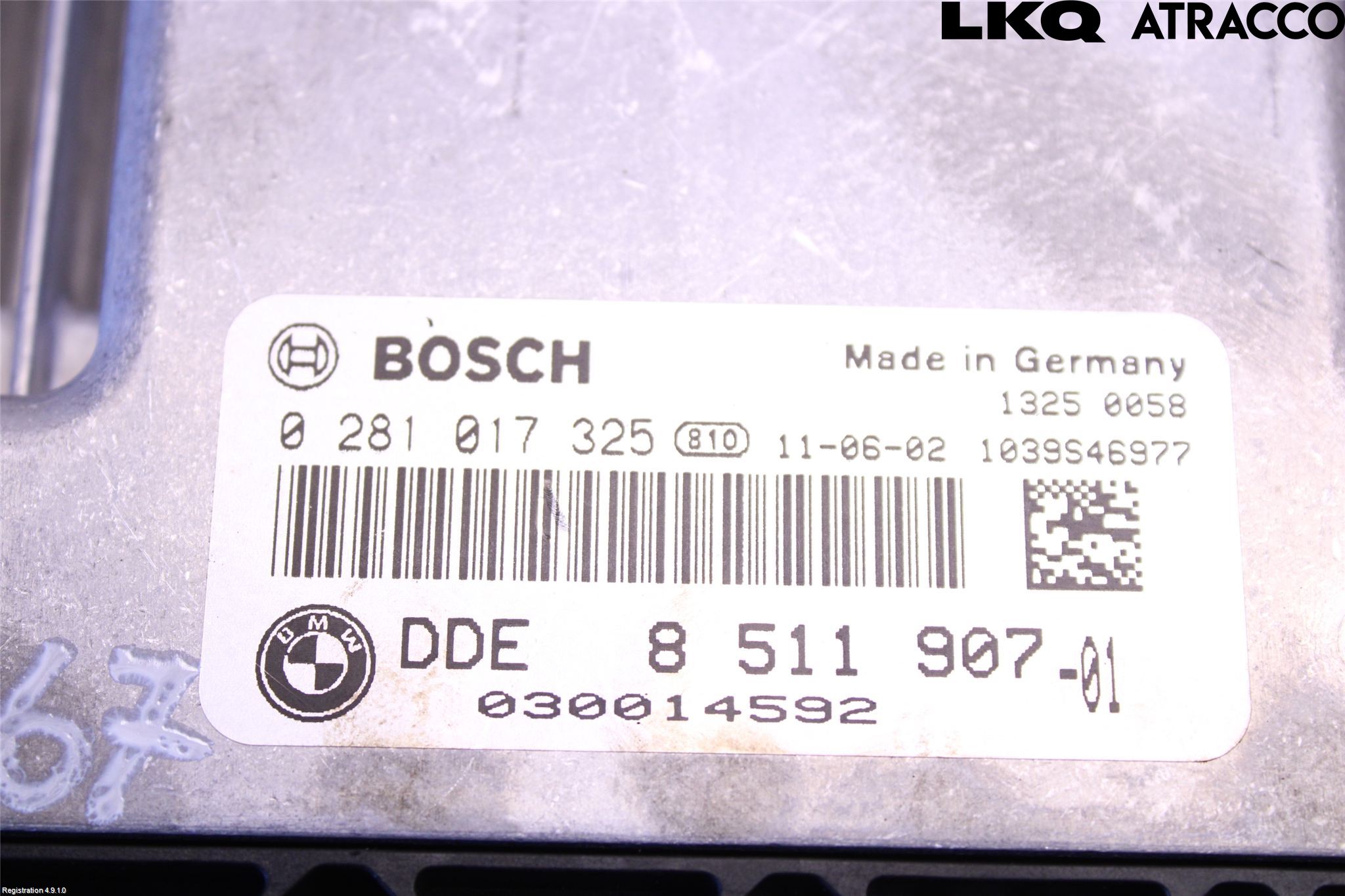 BMW 5 F10/F11/F18 09-17 Styrenhet Inspump Diesel