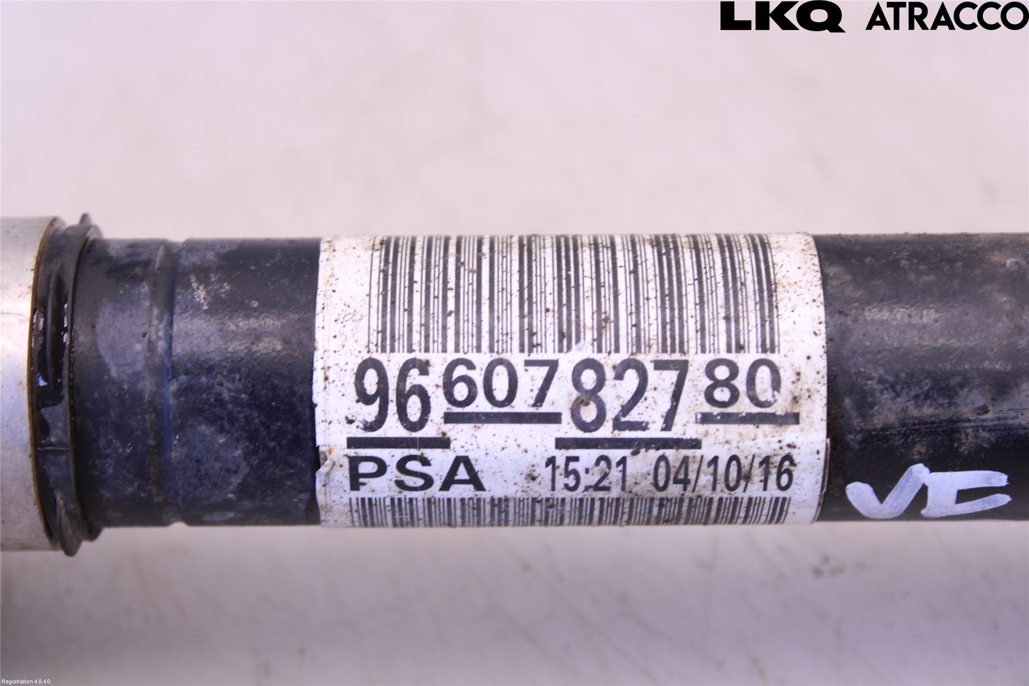 Citroen BERLINGO 08-18 Drivaxel Fram Vänster