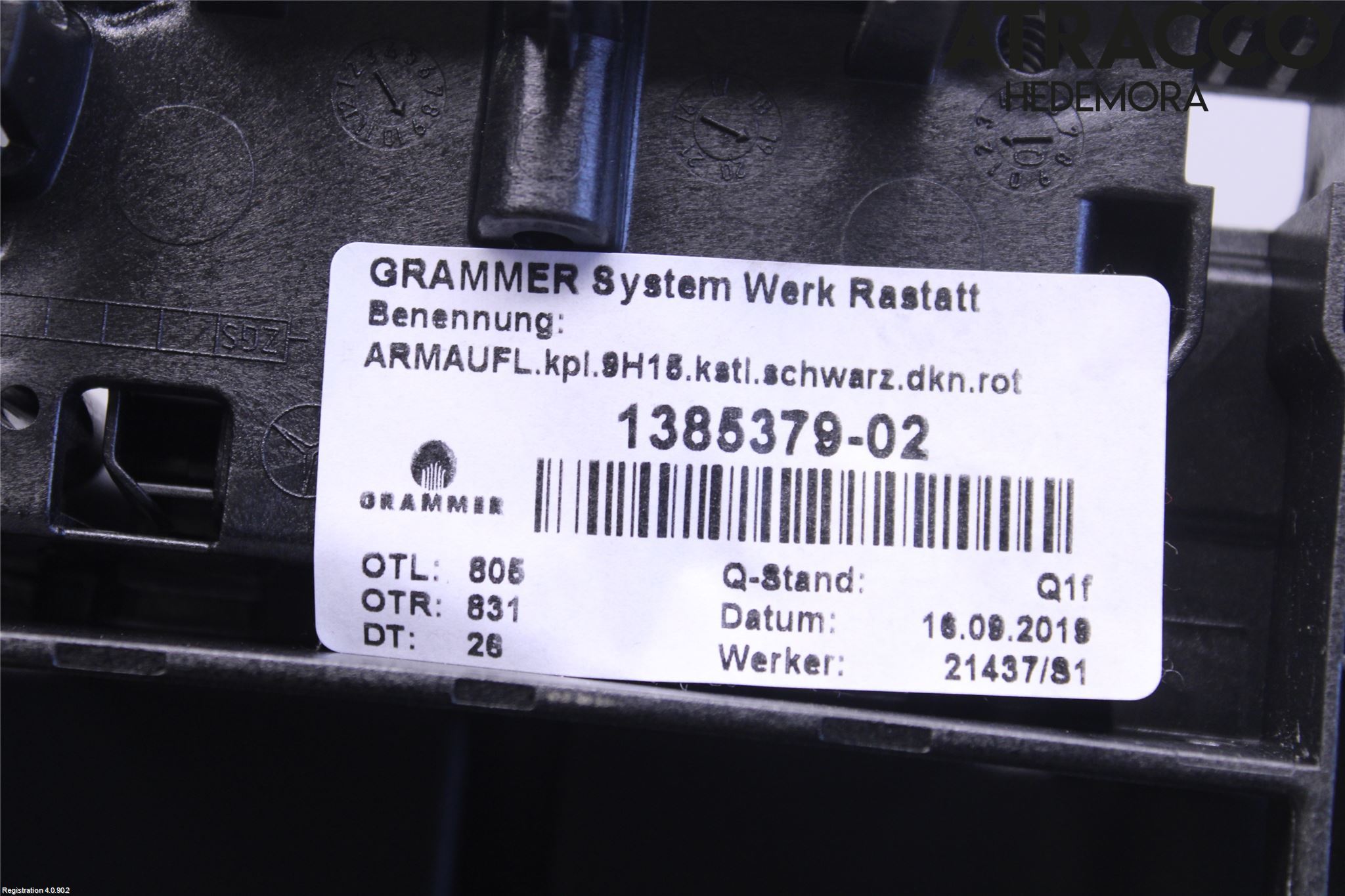 Mercedes-Benz MB CLA-KLASS (C118/X118) 19- Inredning Armstöd