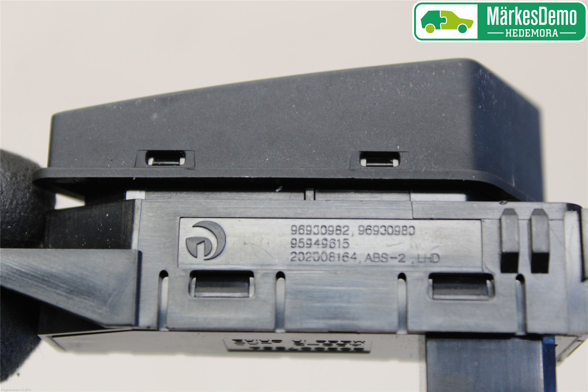 GM CHEVROLET CRUZE Strömställare Airbag Passagerare