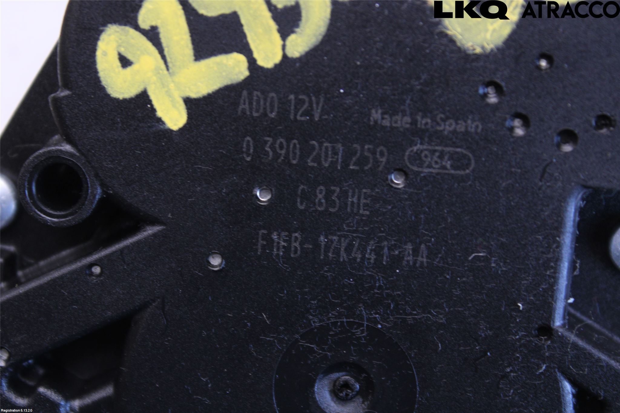 Ford FOCUS 15-18 Torkarmotor Baklucka