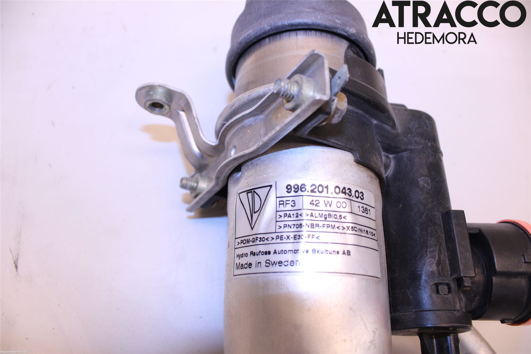 Porsche 911 64- Bränslepåfyllnrör-Slang