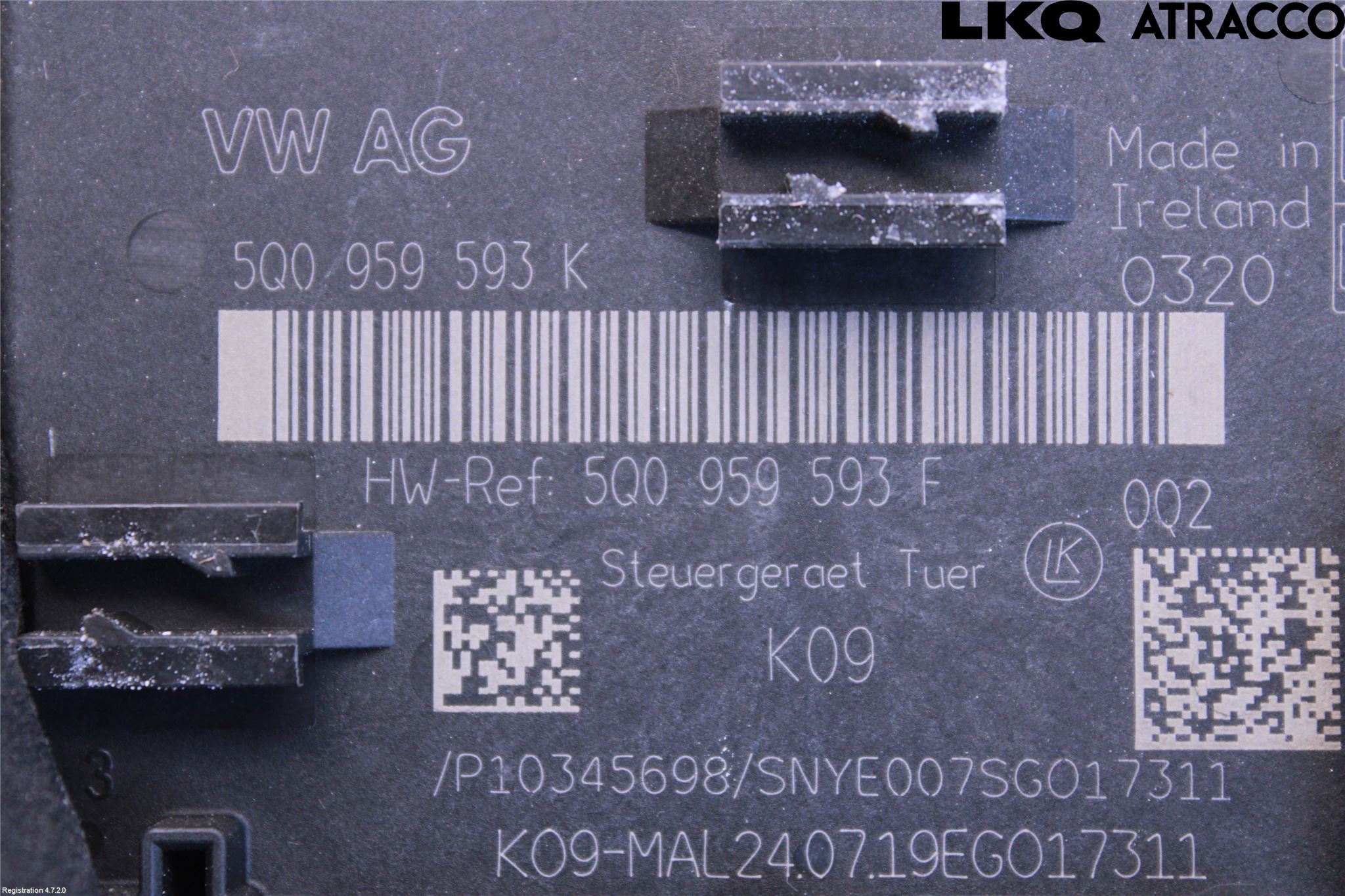 Volkswagen VW PASSAT 20-24 Styrenhet Dörr