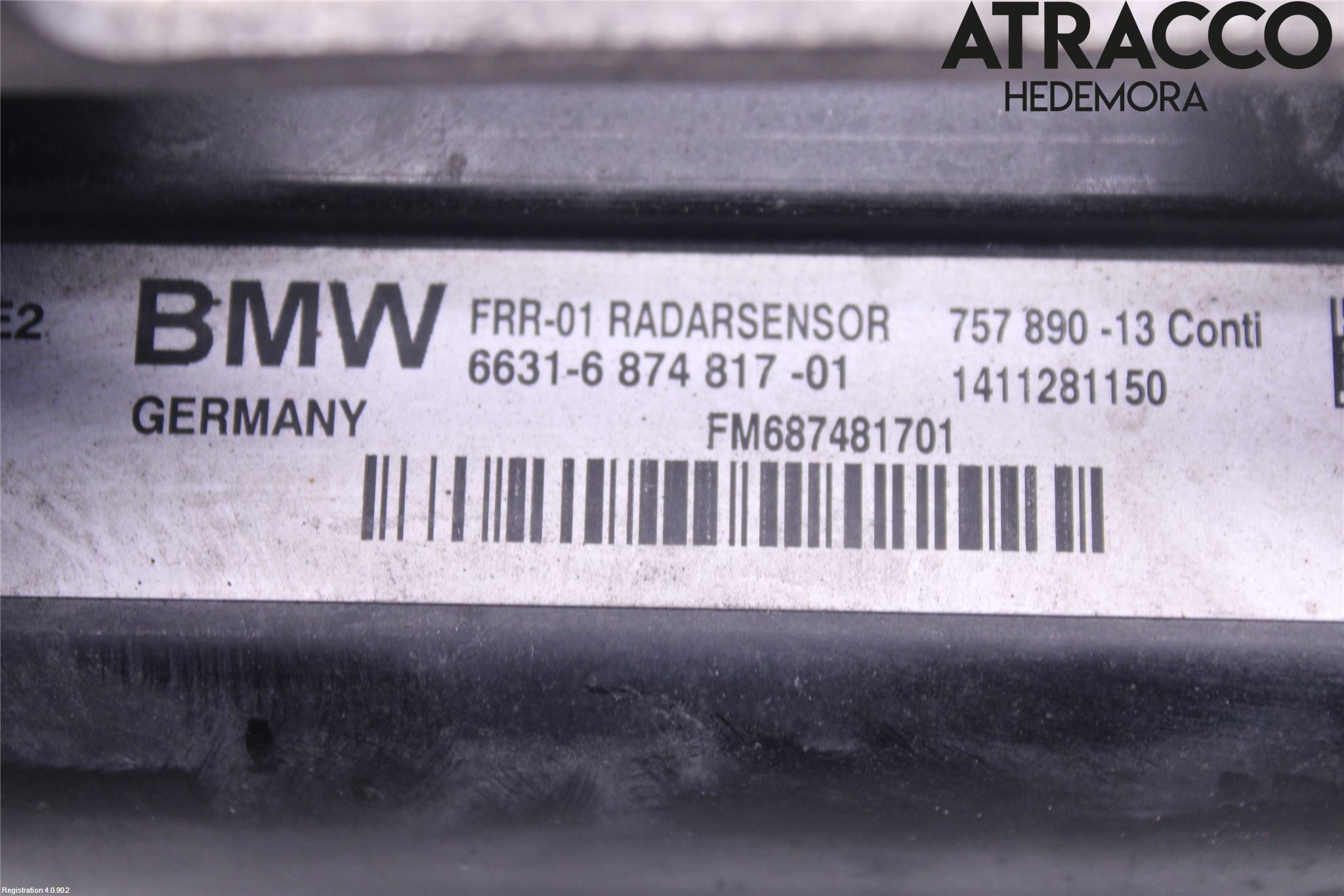 BMW 5 F10/F11/F18 09-17 Sensor Adaptiv Farthållare