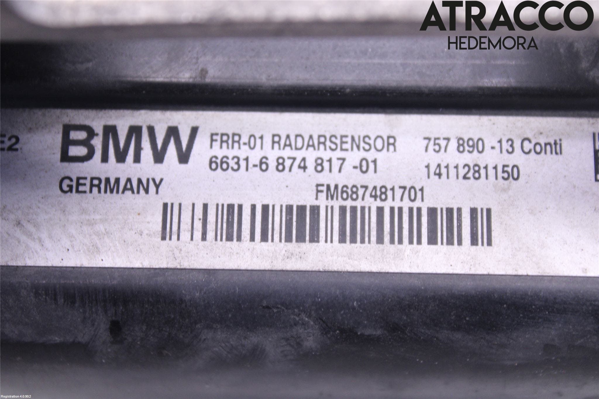 BMW 5 F10/F11/F18 09-17 Sensor Adaptiv Farthållare