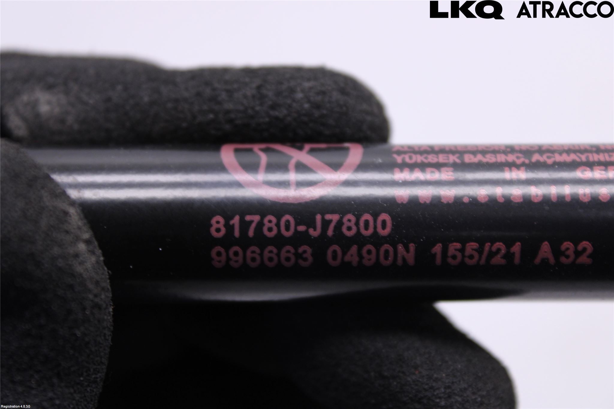 Kia XCEED 19- Gasfjäder Baklucka