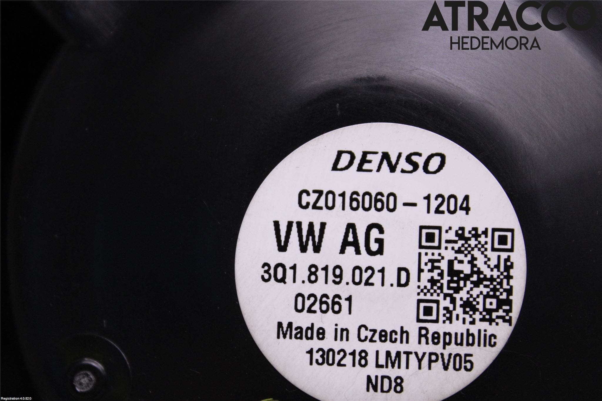 Volkswagen VW PASSAT 15-19 Ac Värmefläkt