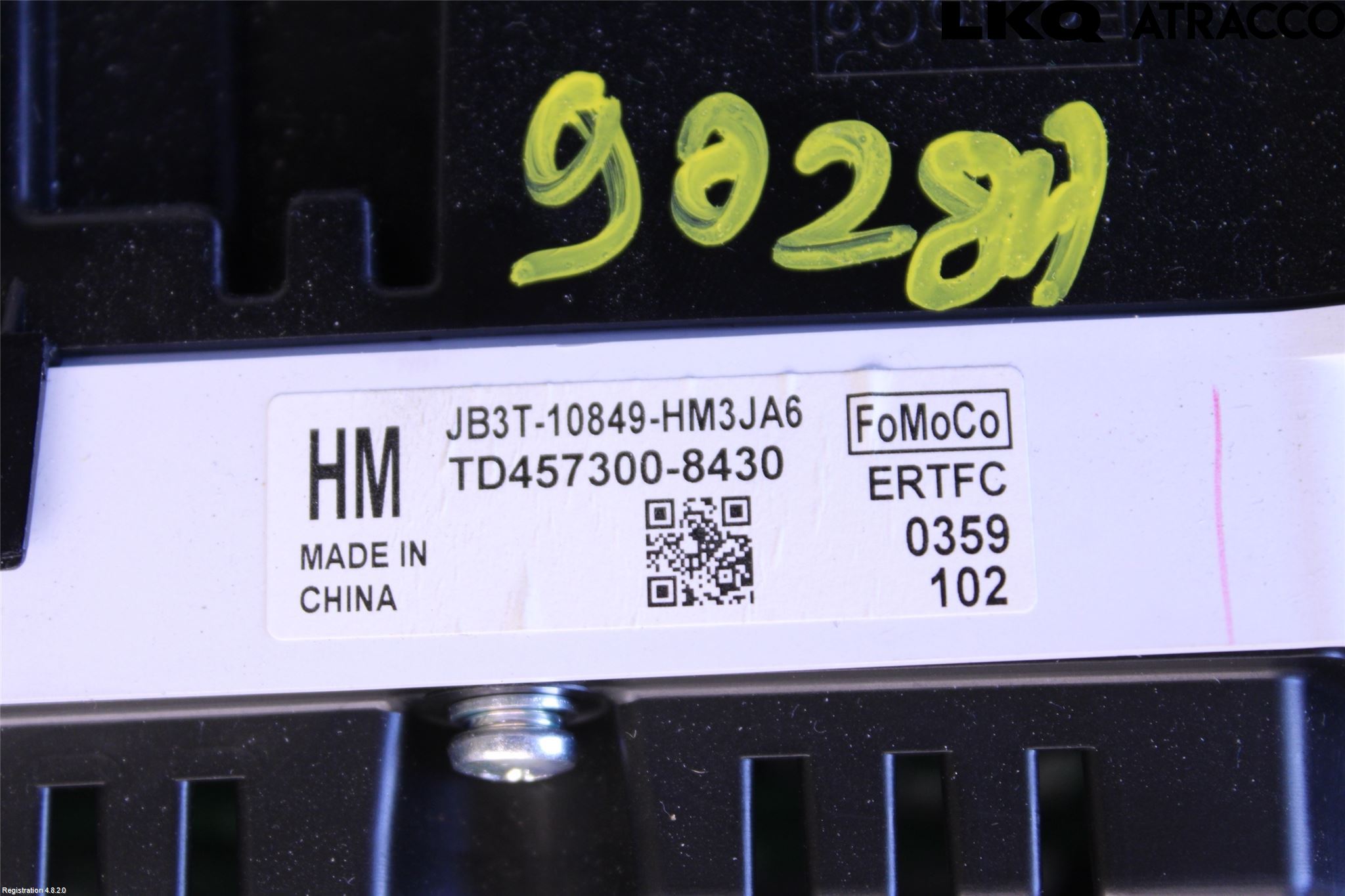 Ford RANGER 22- Instrument Hast