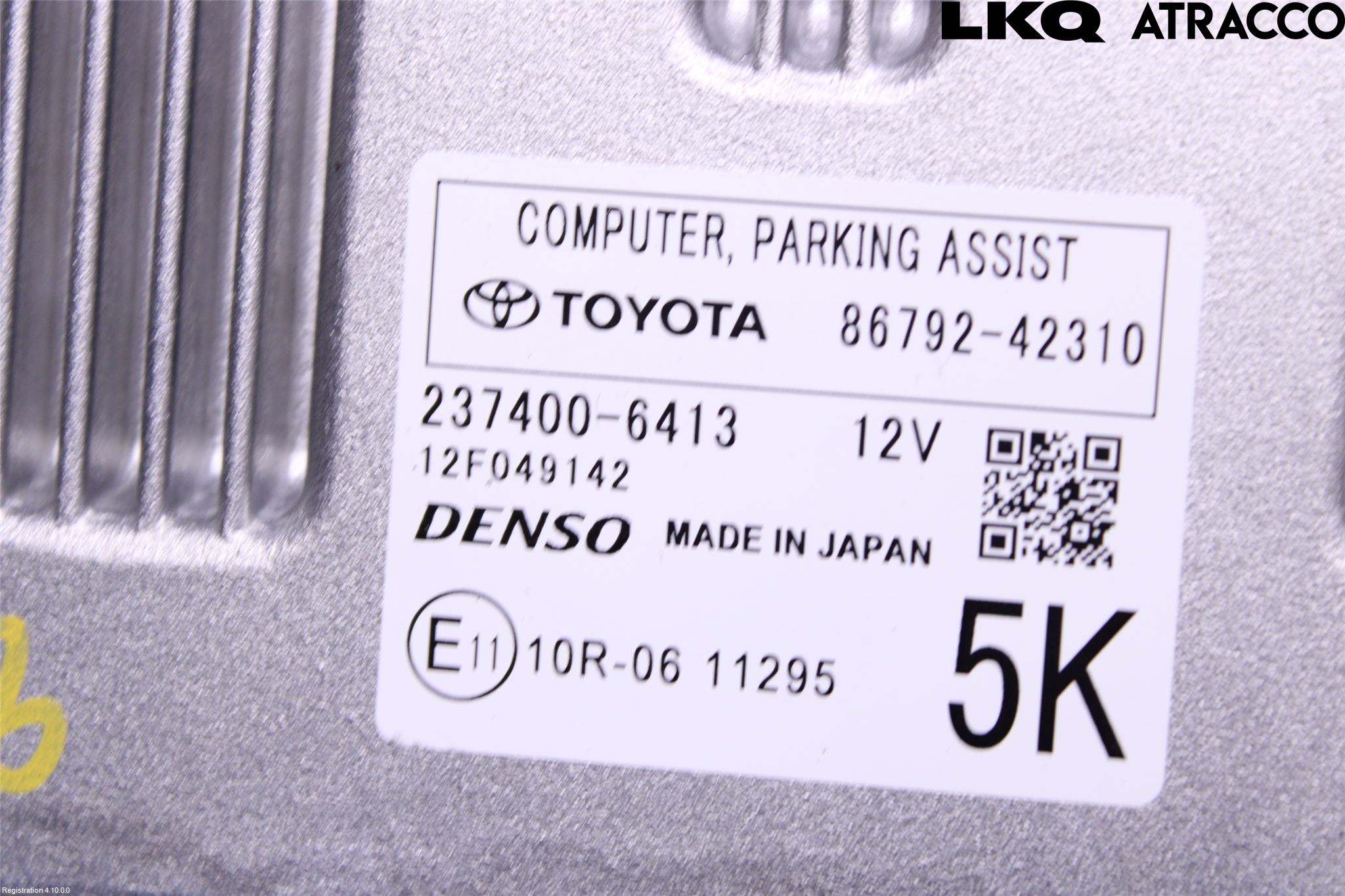 Toyota bZ4X EA10 22- Styrenhet Parkeringshjälp