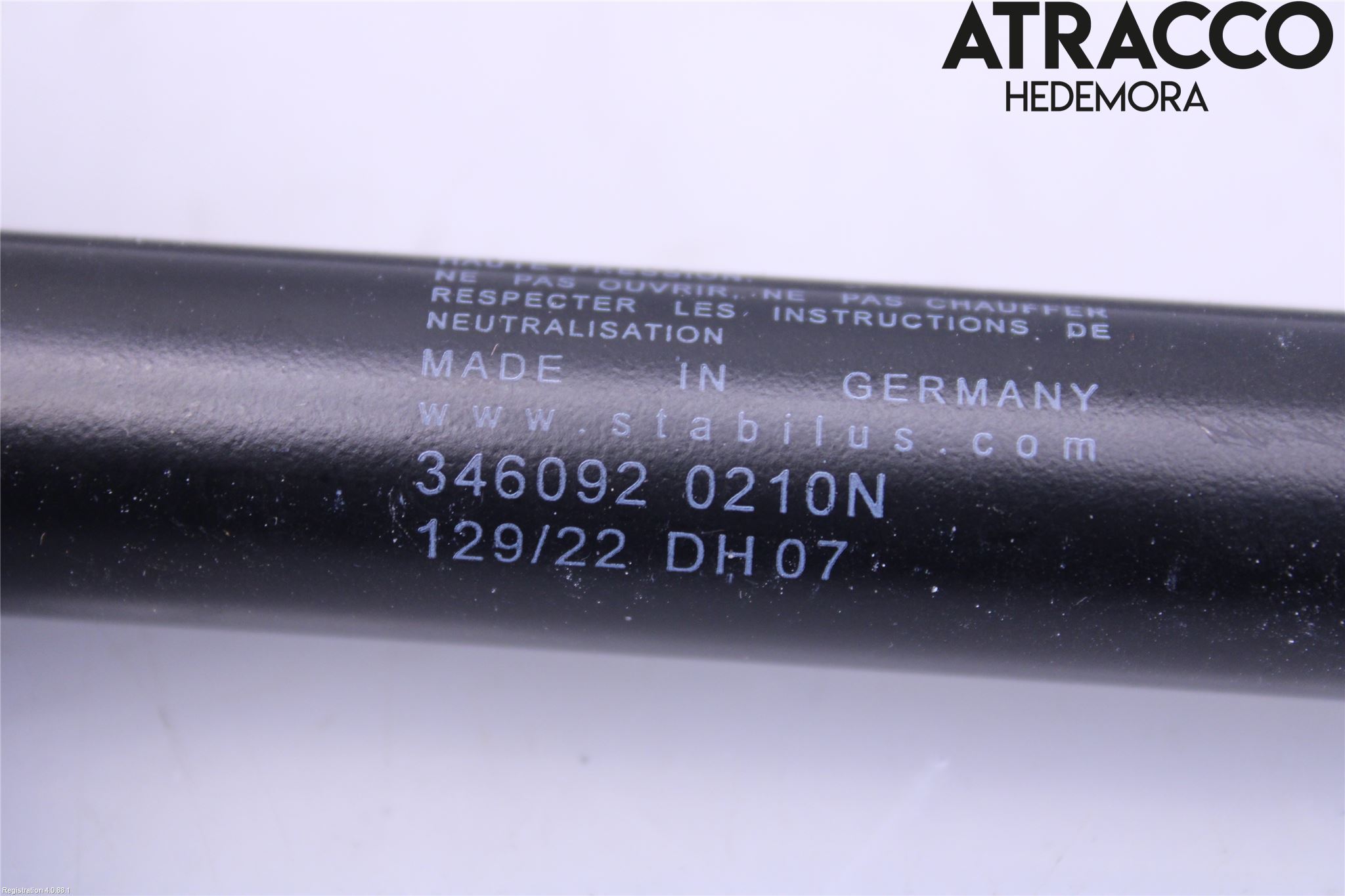 Mopedbil Ligier LIGIER JS 60 Gasfjäder Baklucka