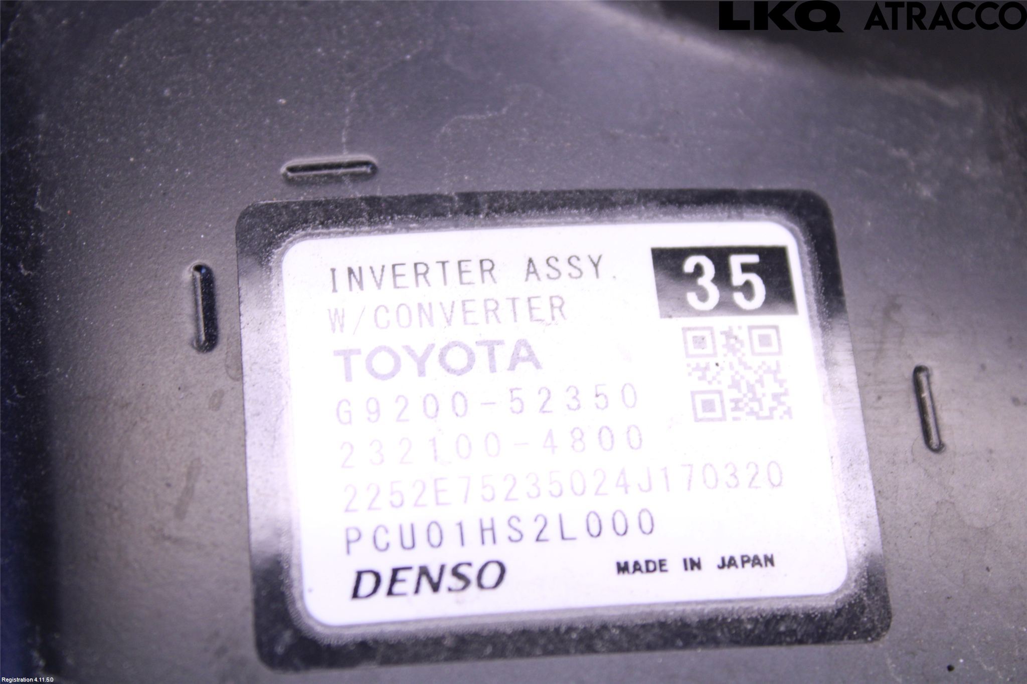 Toyota YARIS XP21 20- Hybridconverter
