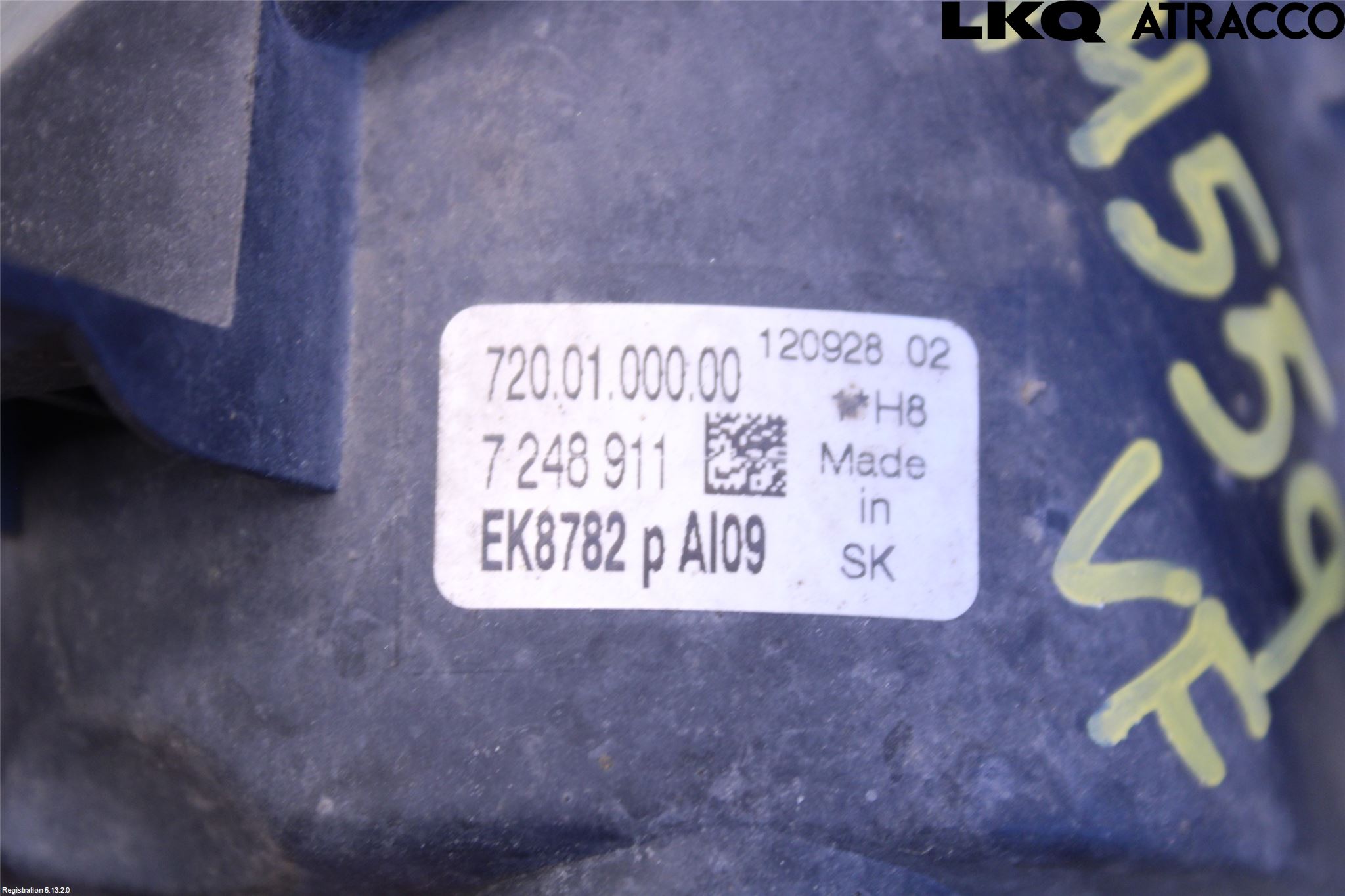 BMW 3 F30/F31/F80 12-19 Dimljus-Varselljus Fram