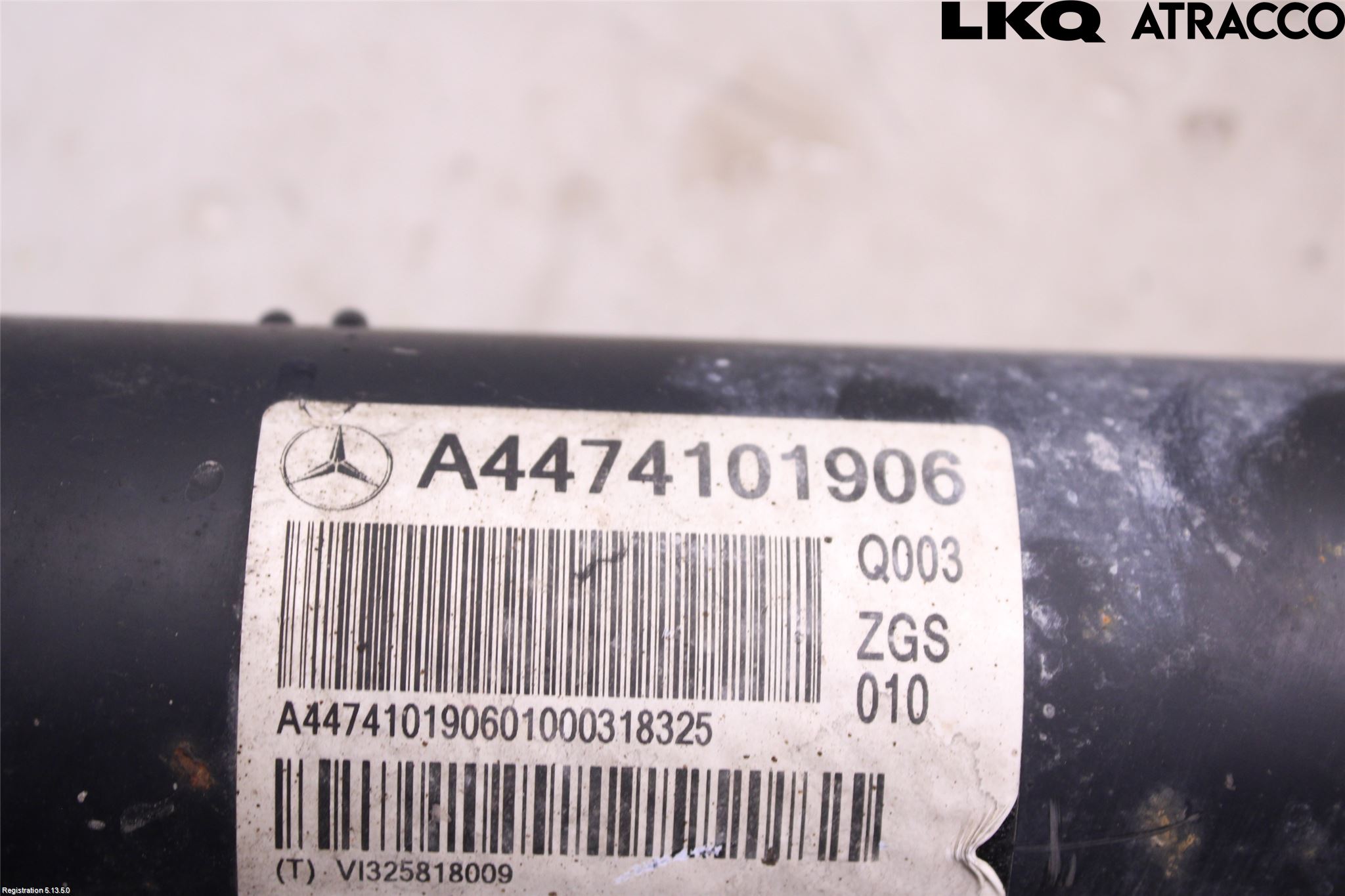 Mercedes-Benz MB VITO/V-KLASS (W640,W447,W448) 14- Mellanaxel Mitt
