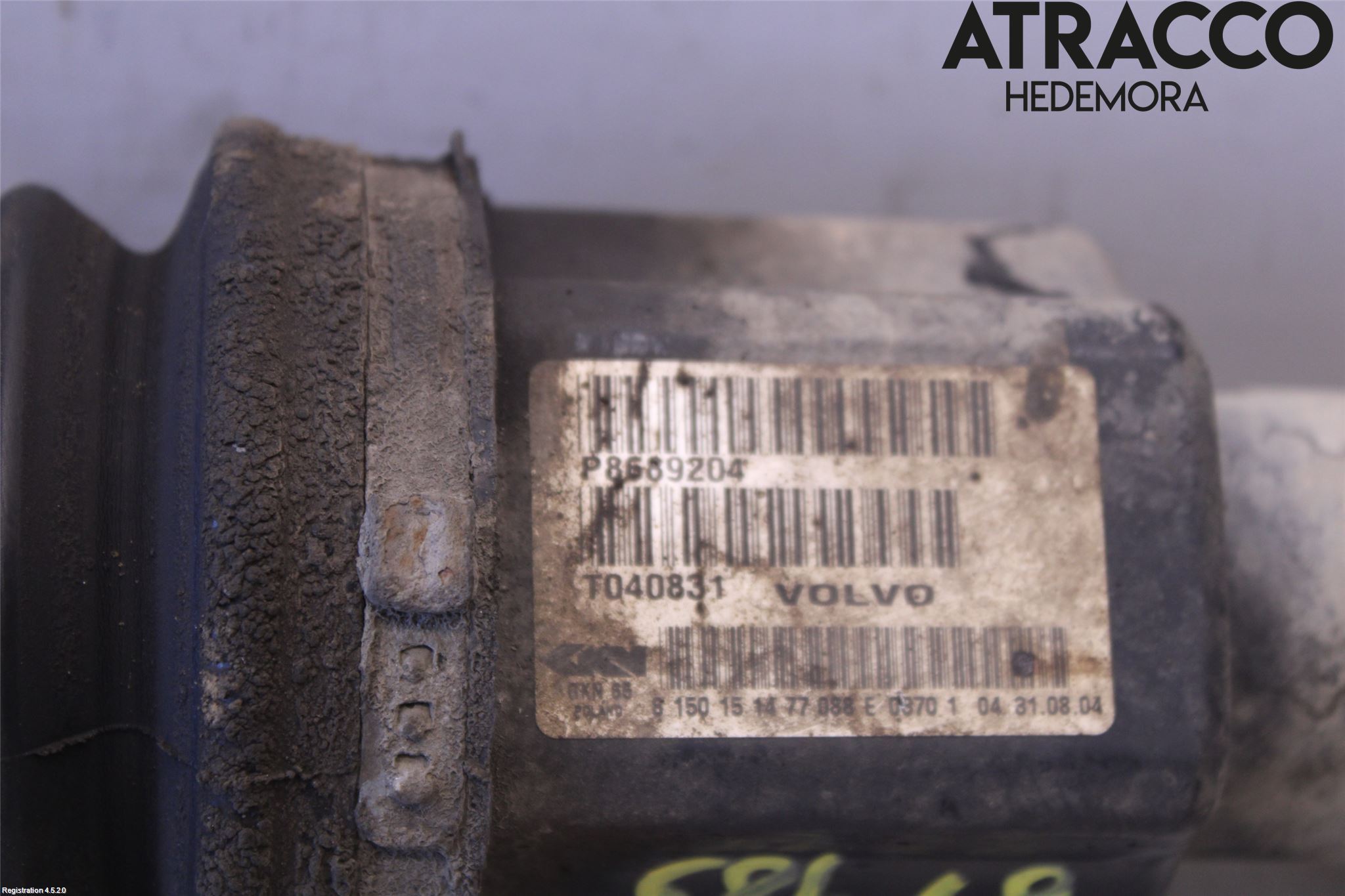 Volvo S80 04-06 Drivaxel Fram Höger