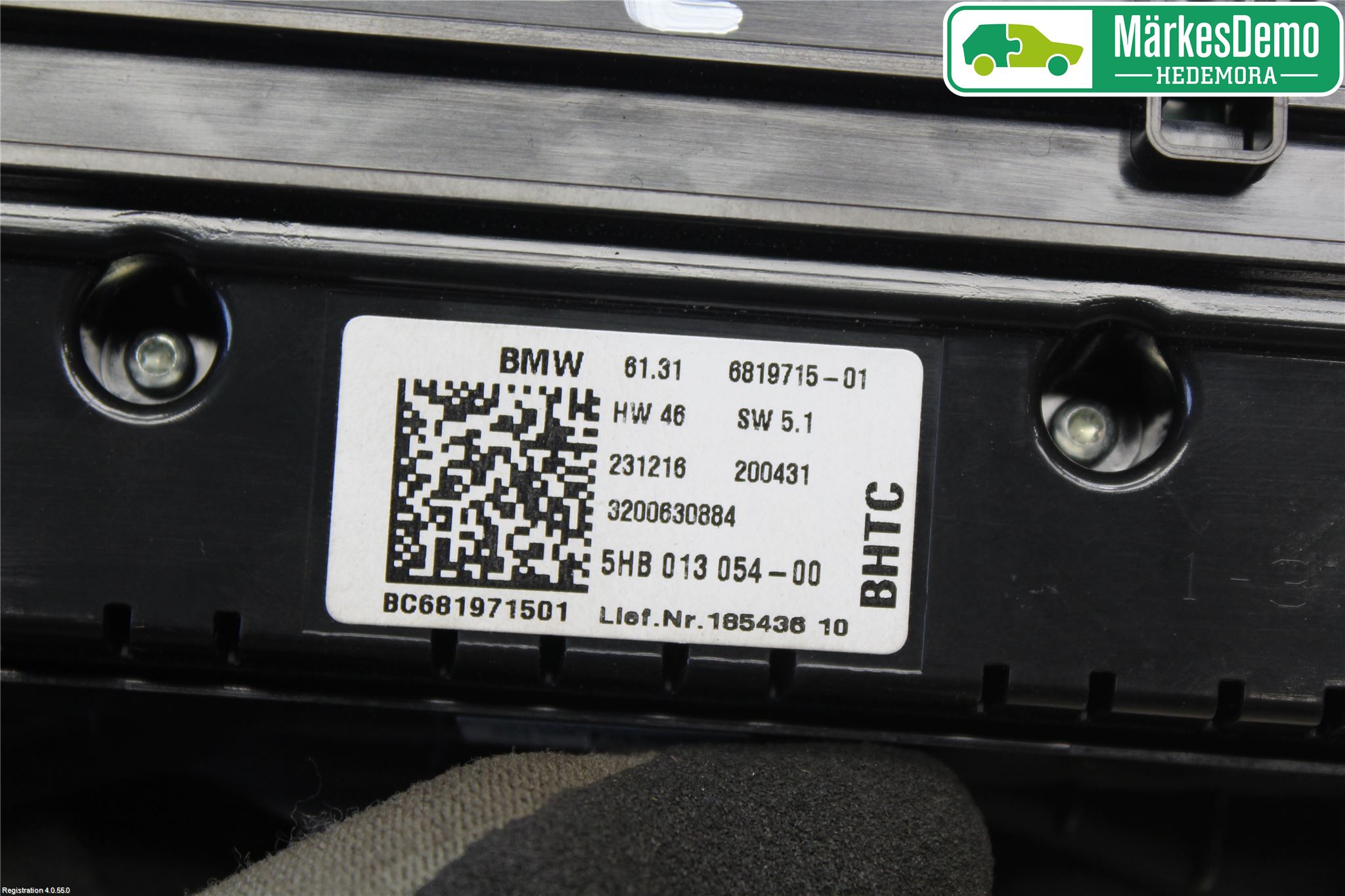 Mini ONE/COOPER 3DR F56 14-24 Ac Styrenhet Ac Manöveren