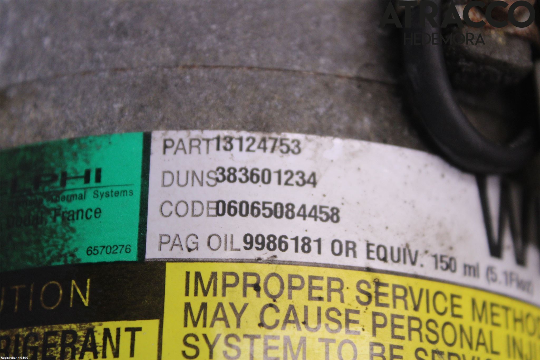 Opel ASTRA H 04-12 Ac Kompressor