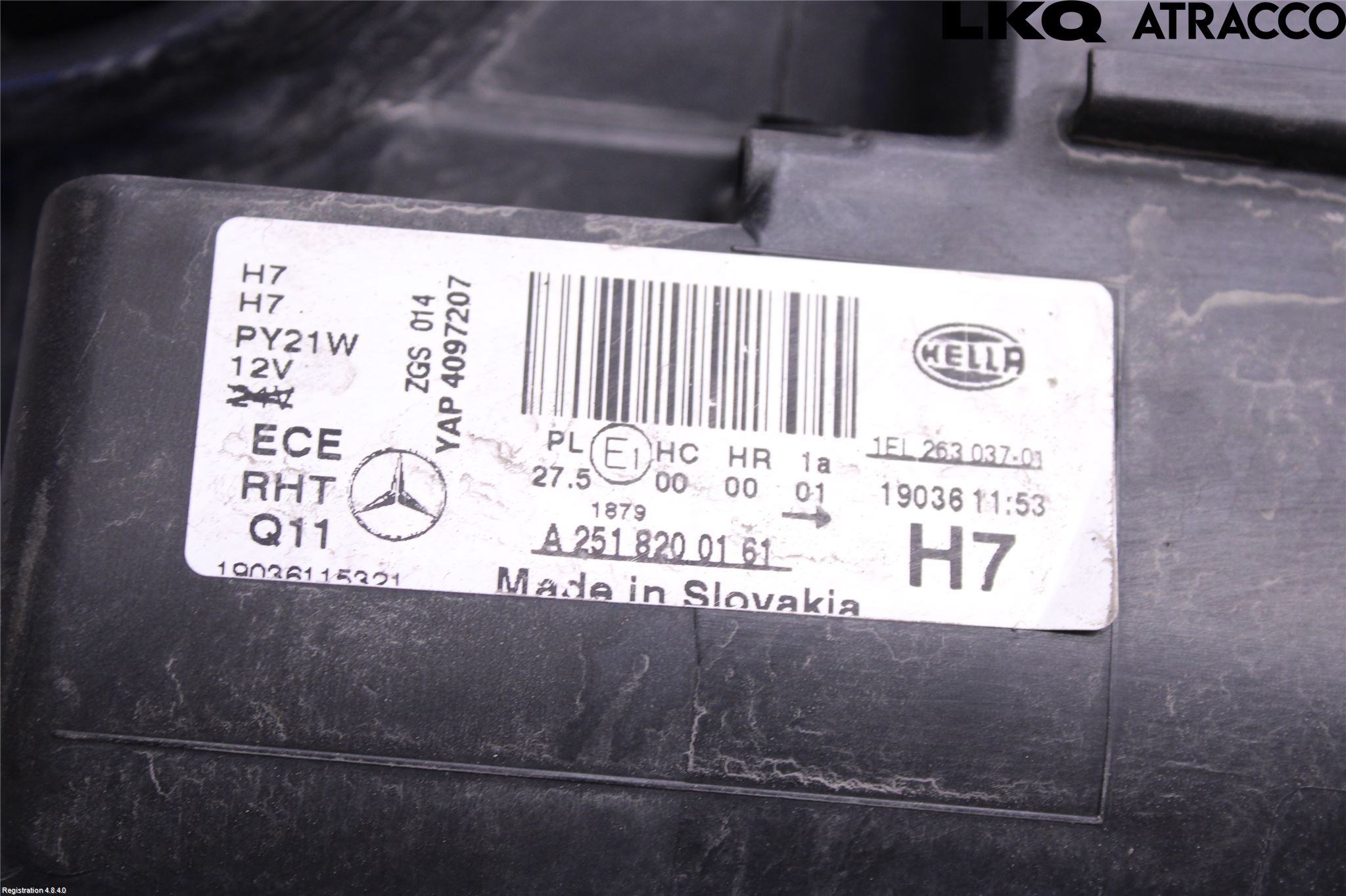 Mercedes-Benz MB R-KLASS (W251) 05-13 Strålkastare Vänster
