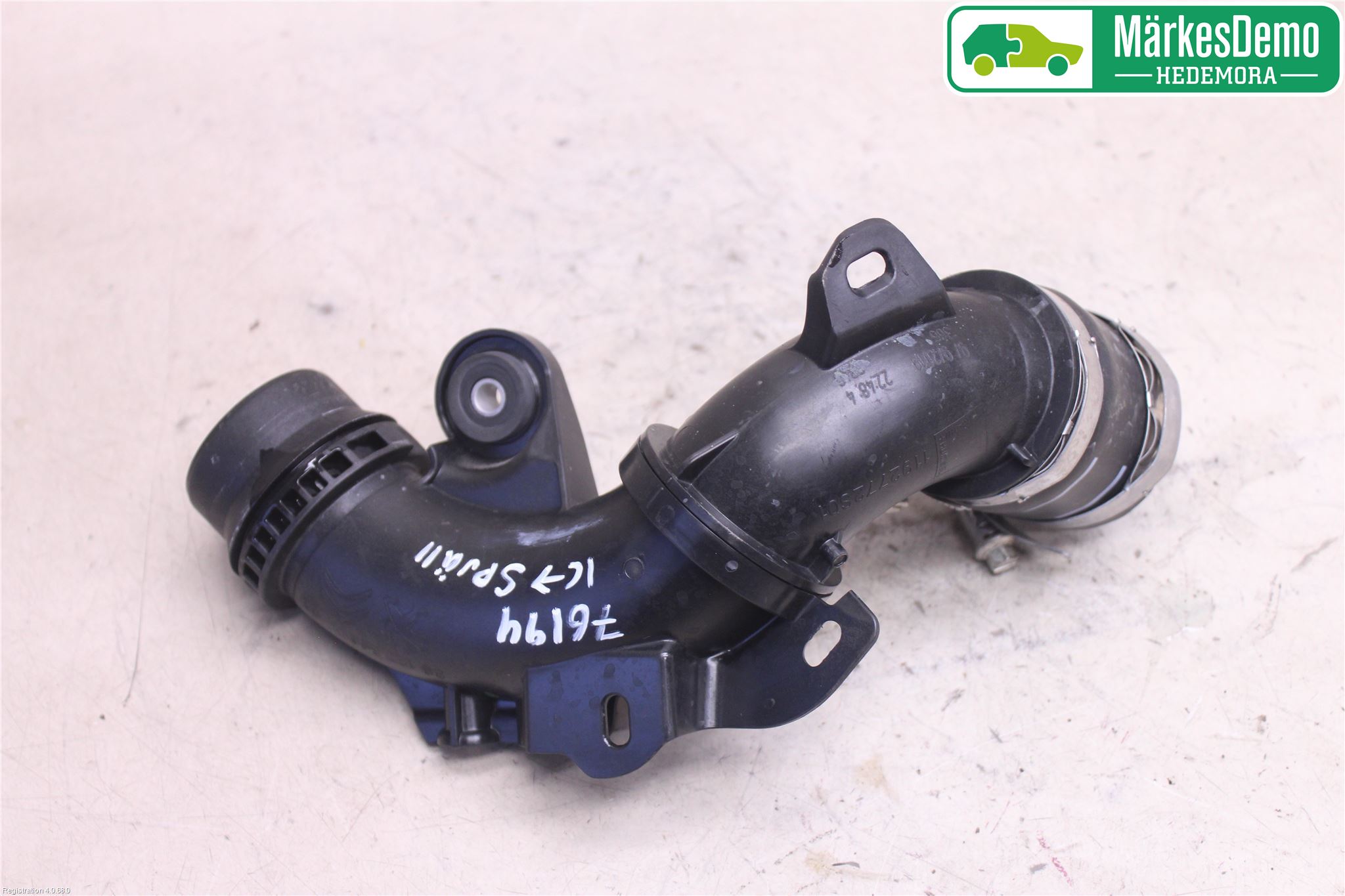 Citroen C3 AIRCROSS 18-23 Laddluft-Intercoolerrör