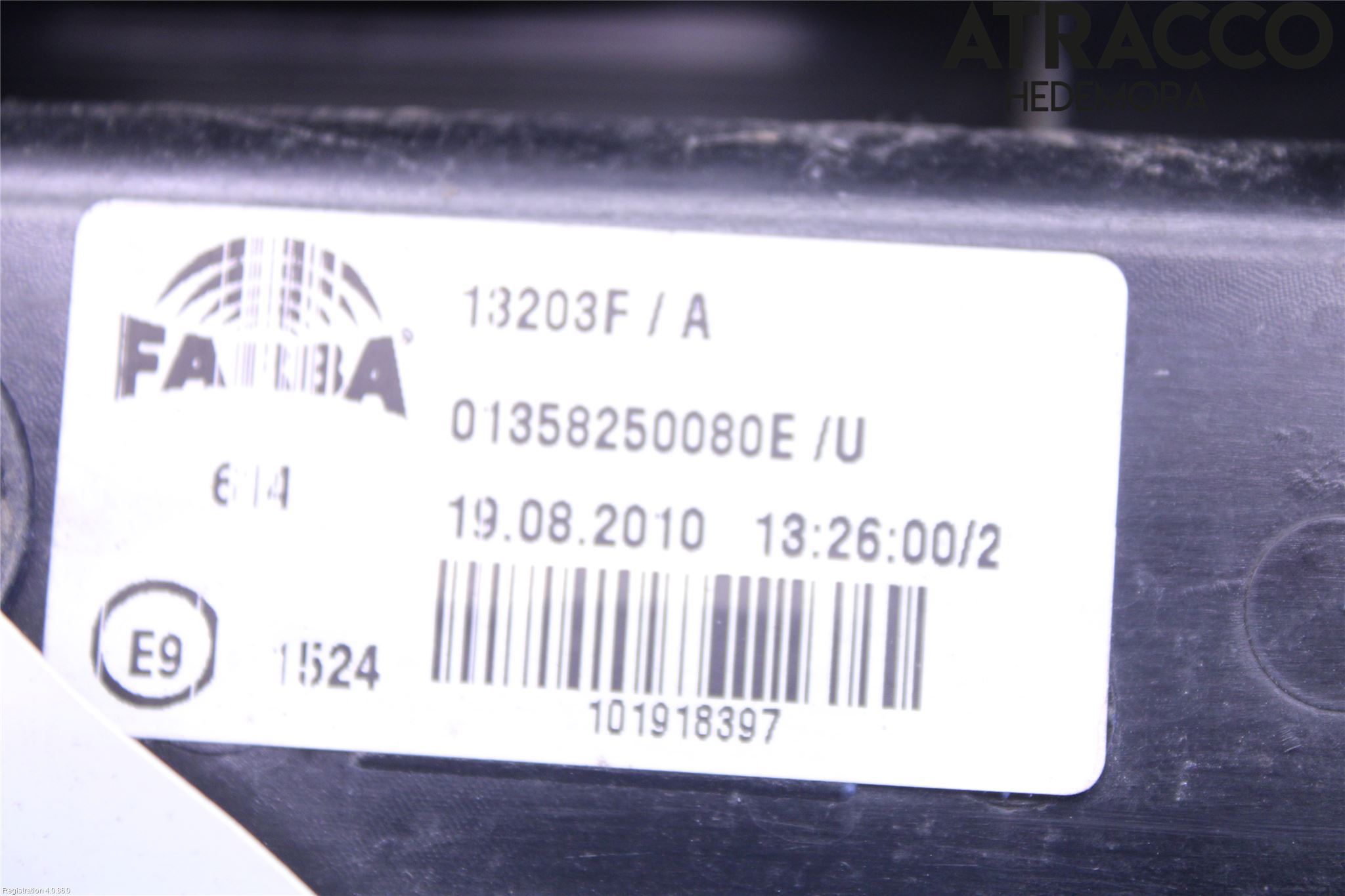 Fiat FIORINO Bakljus Vänster