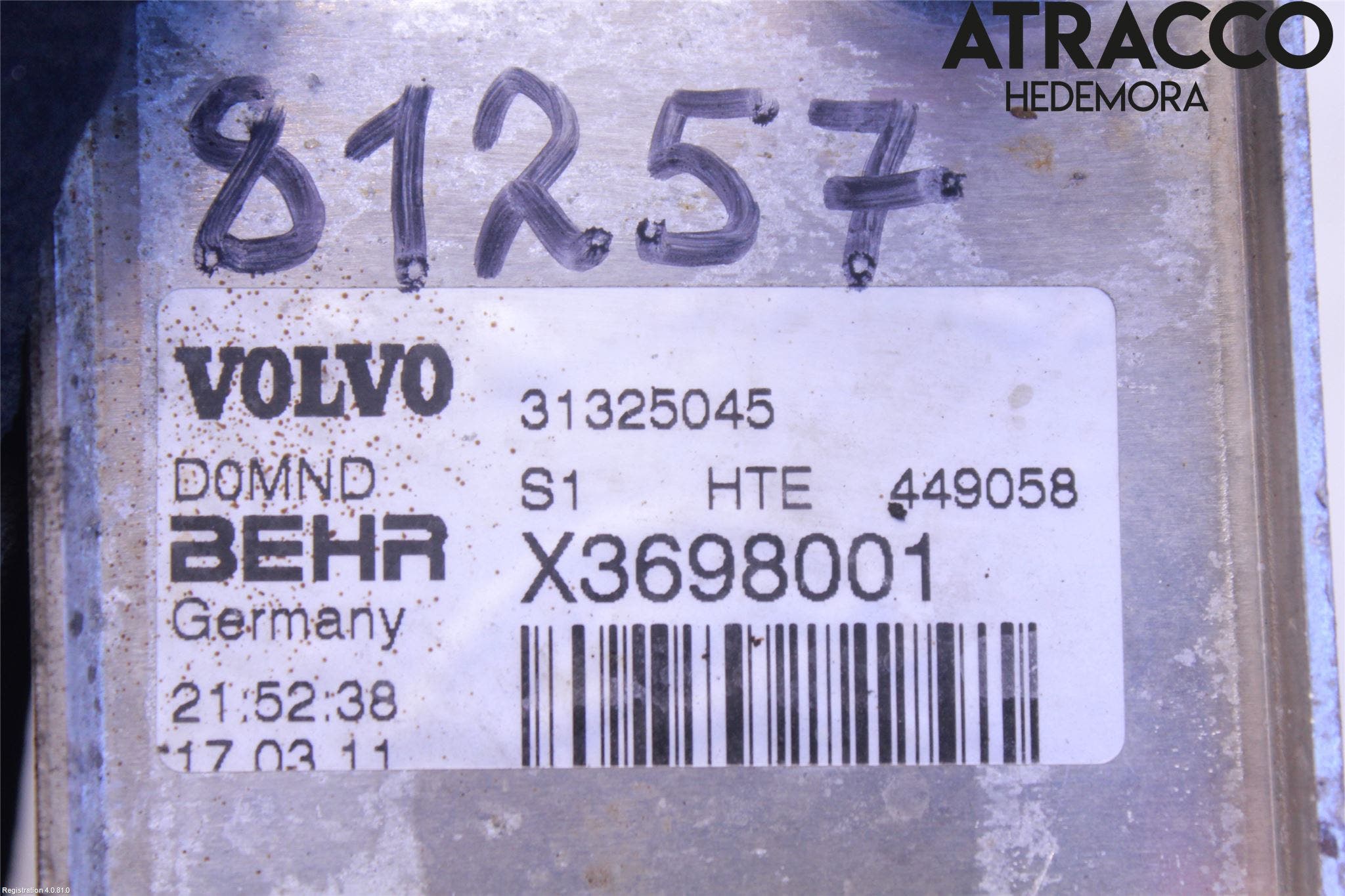 Volvo V60 11-13 Oljekylare Motor