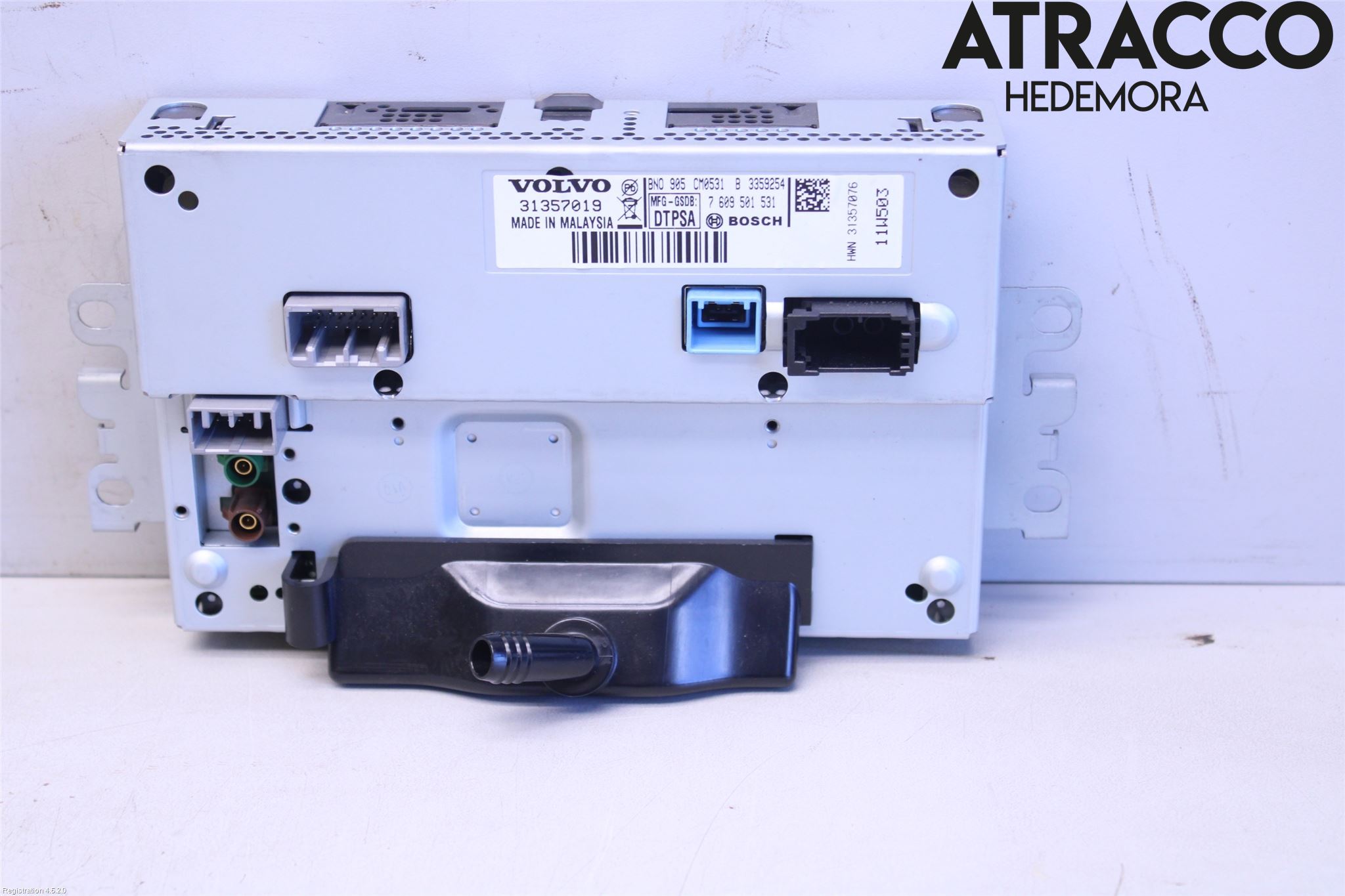 Volvo S80 07-13 Kontrolldisplay