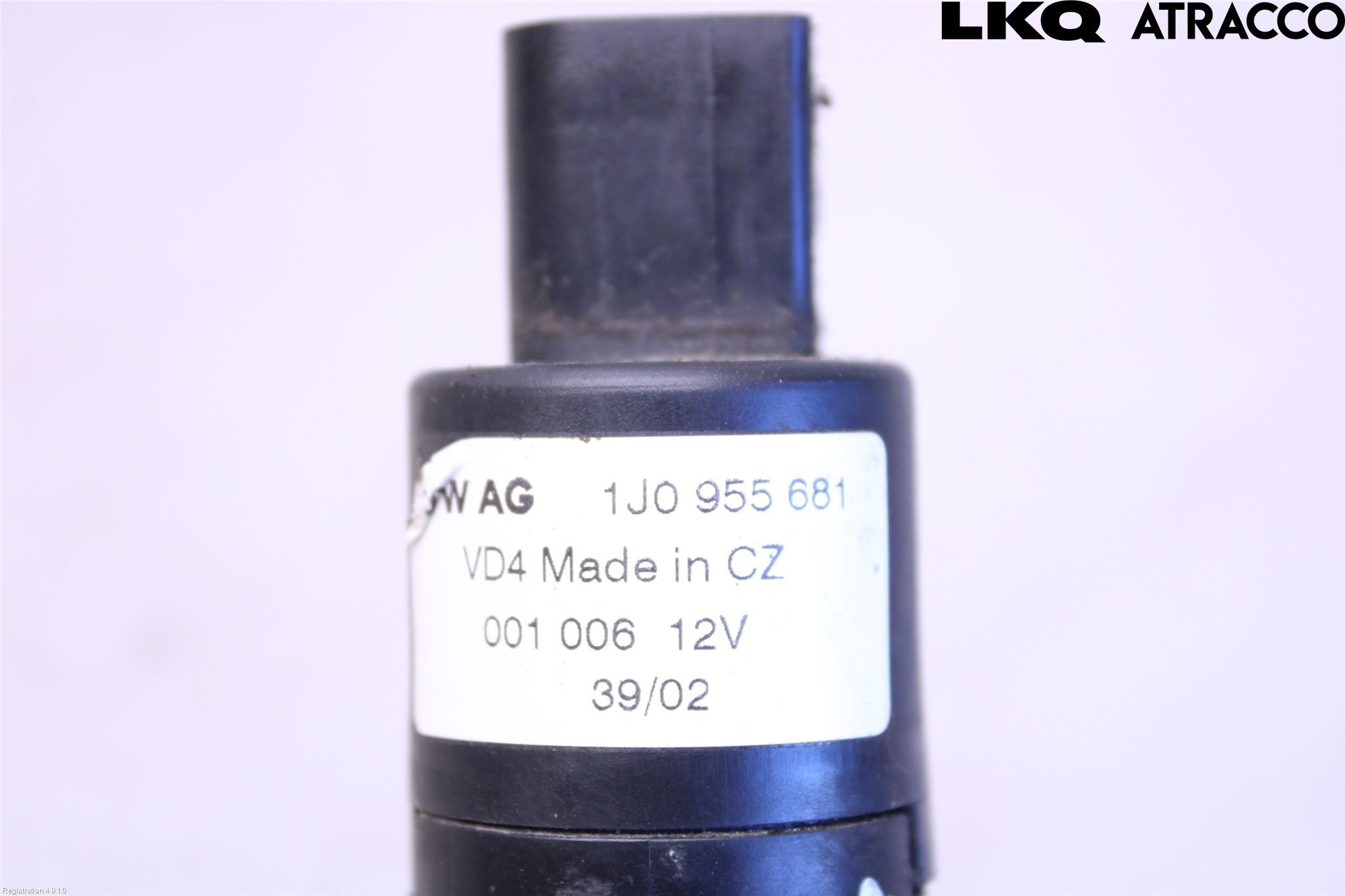 Volkswagen VW GOLF IV 98-06 Spolarpump Högtryck
