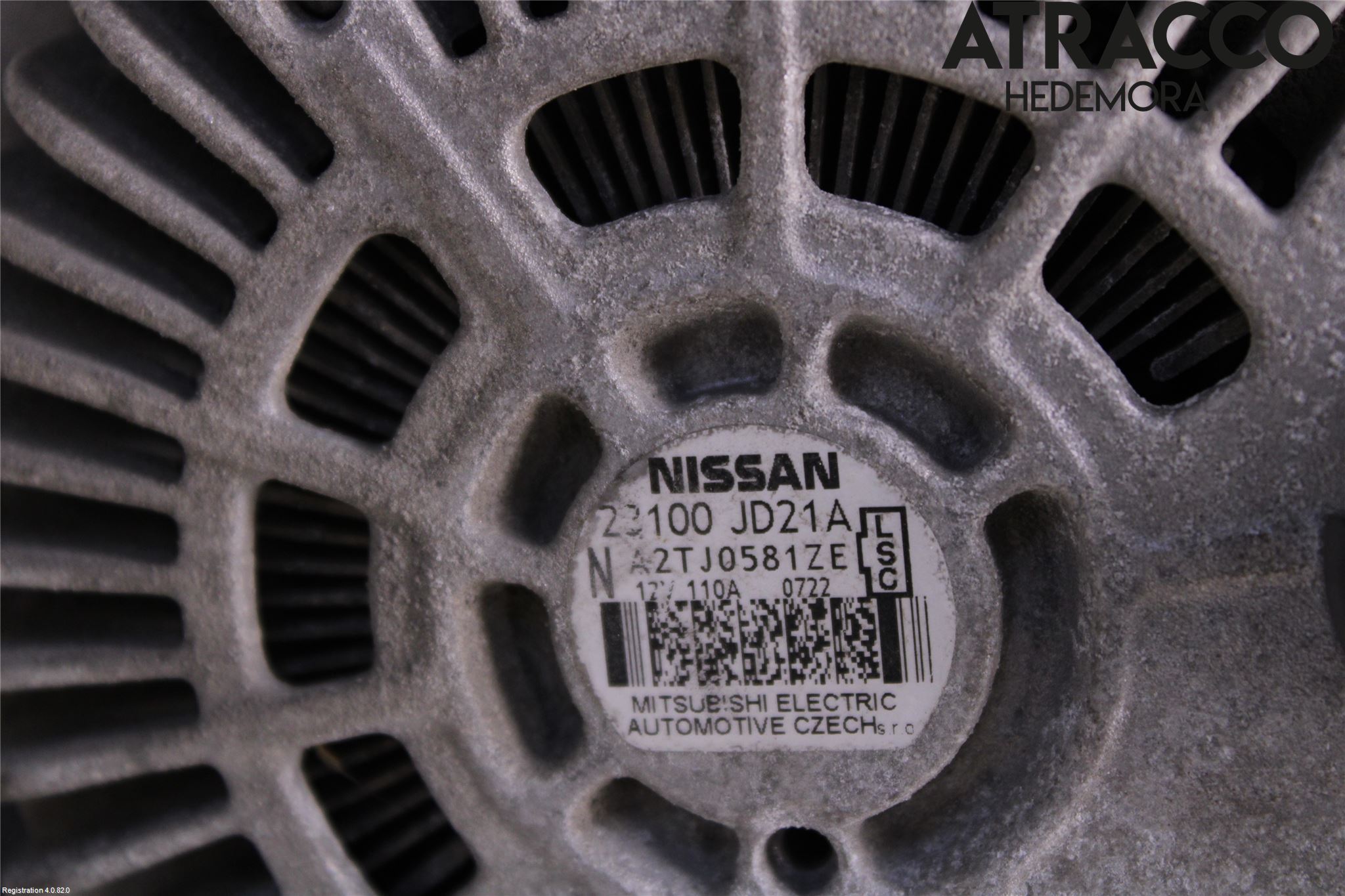 Nissan QASHQAI 10-14 Generator