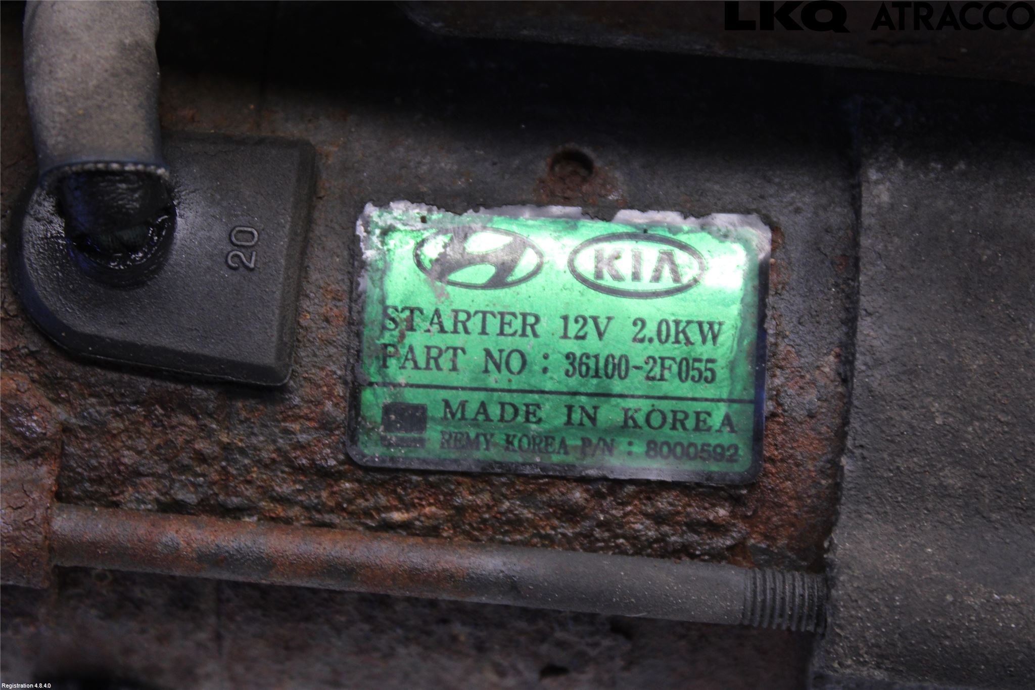 Kia SORENTO 10-14 Startmotor Diesel