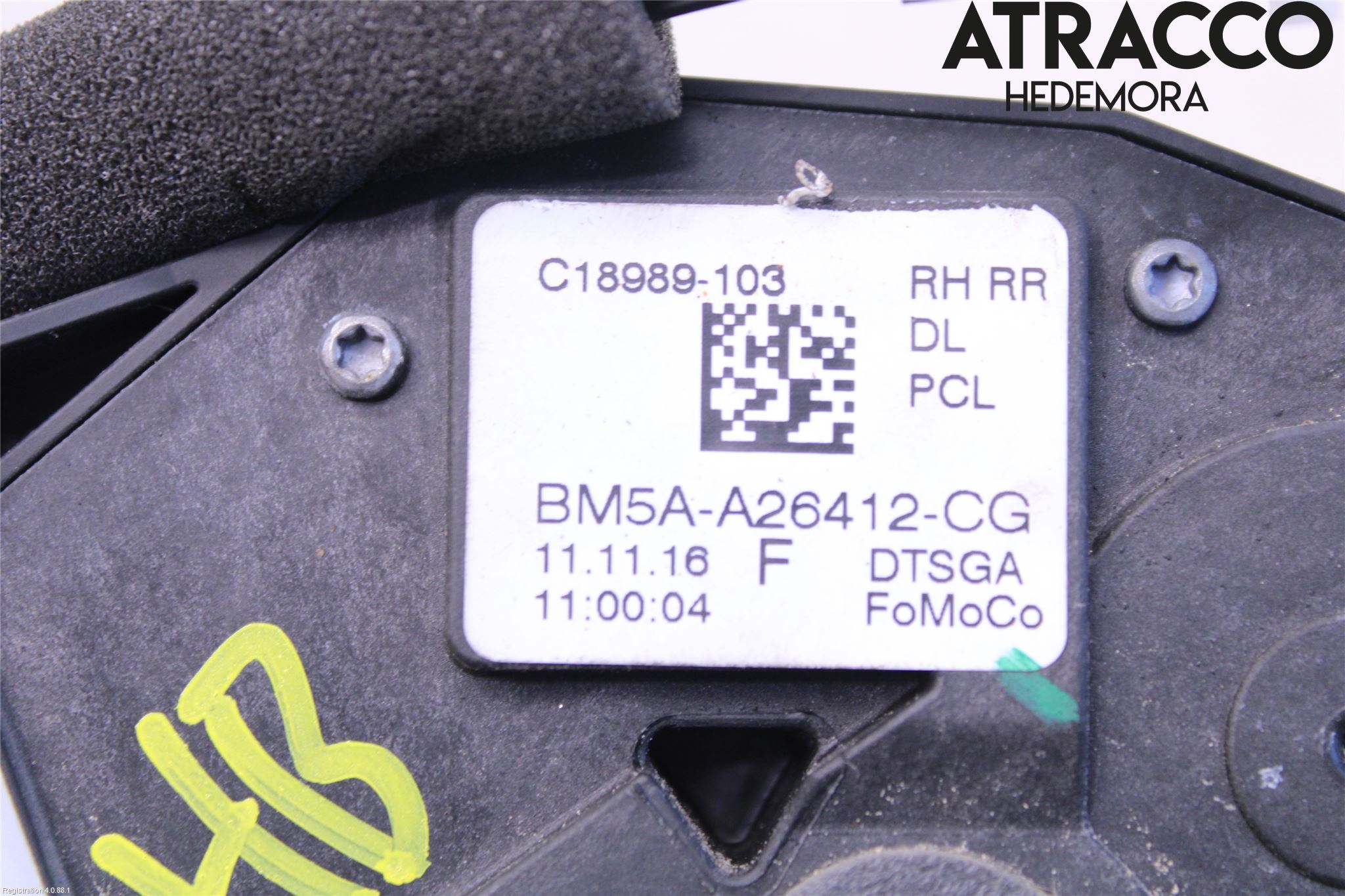 Ford MONDEO 15-22 Låskista-Dörrlås