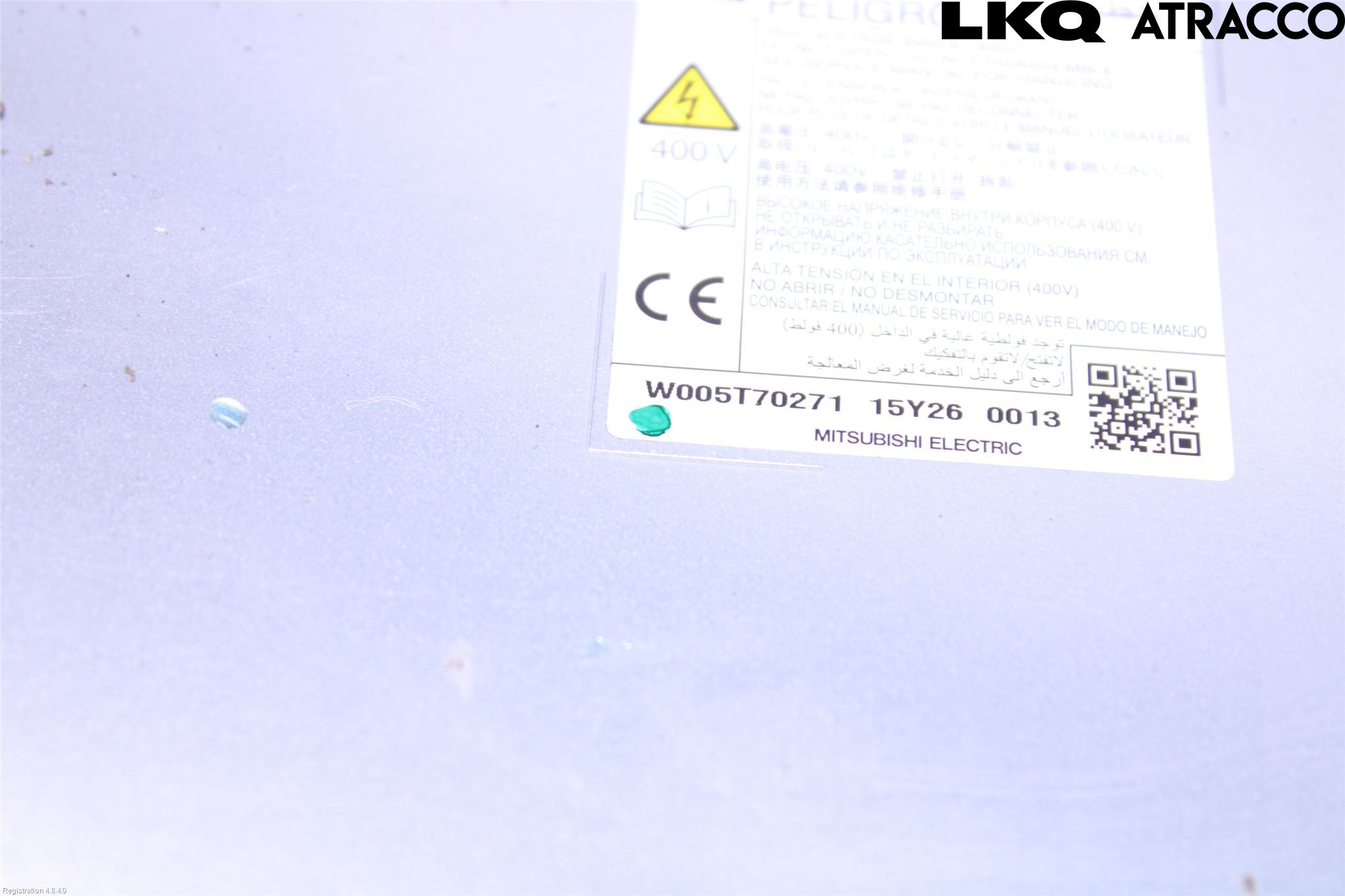 Mitsubishi OUTLANDER 13-21 Batteriladdare Högspänning