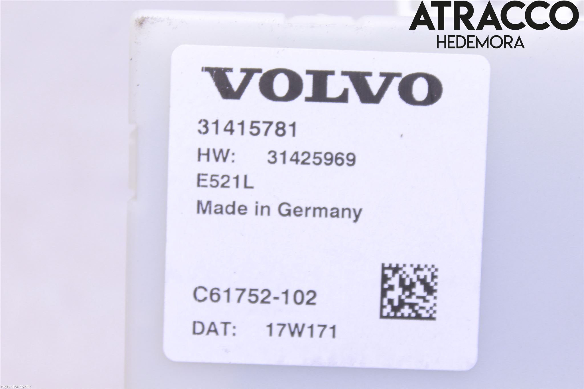 Volvo XC60 14-17 Styrenhet Baklucka