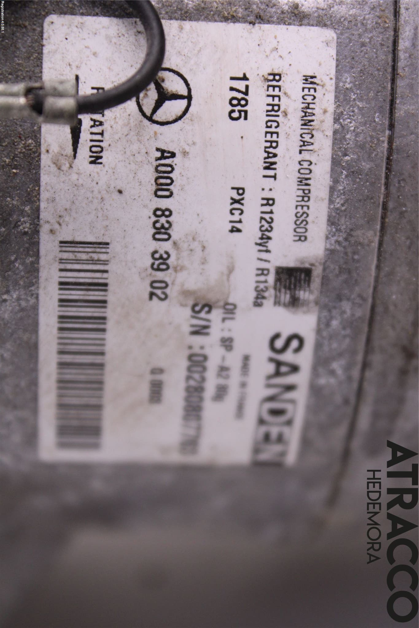 Mercedes-Benz MB C-KLASS (W205) 14-21 Ac Kompressor