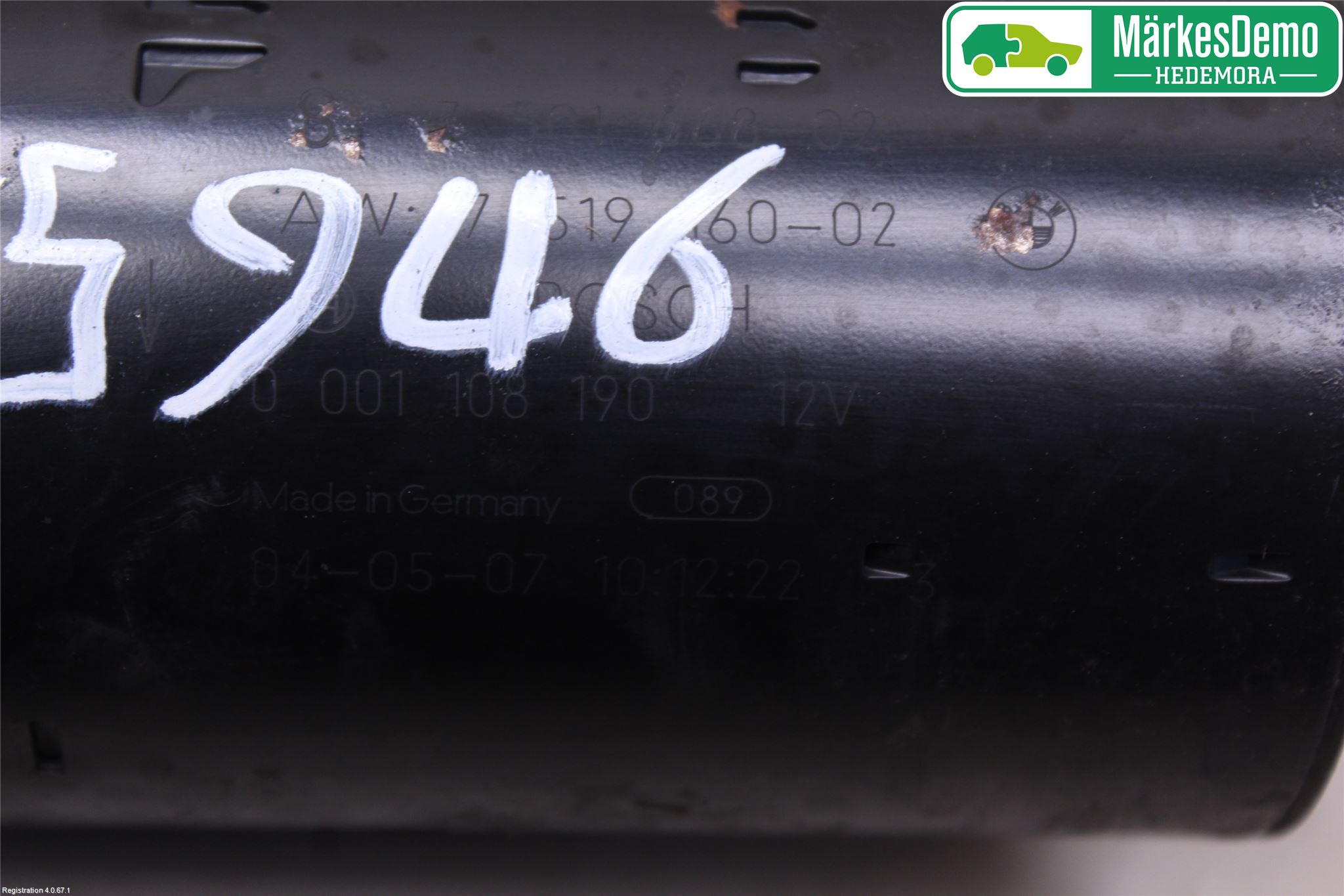 BMW X5 E53     99-06 Startmotor