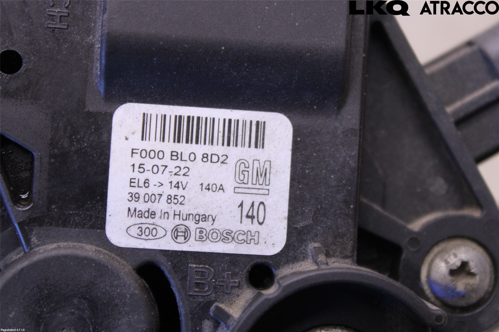 Opel INSIGNIA 09-16 Generator